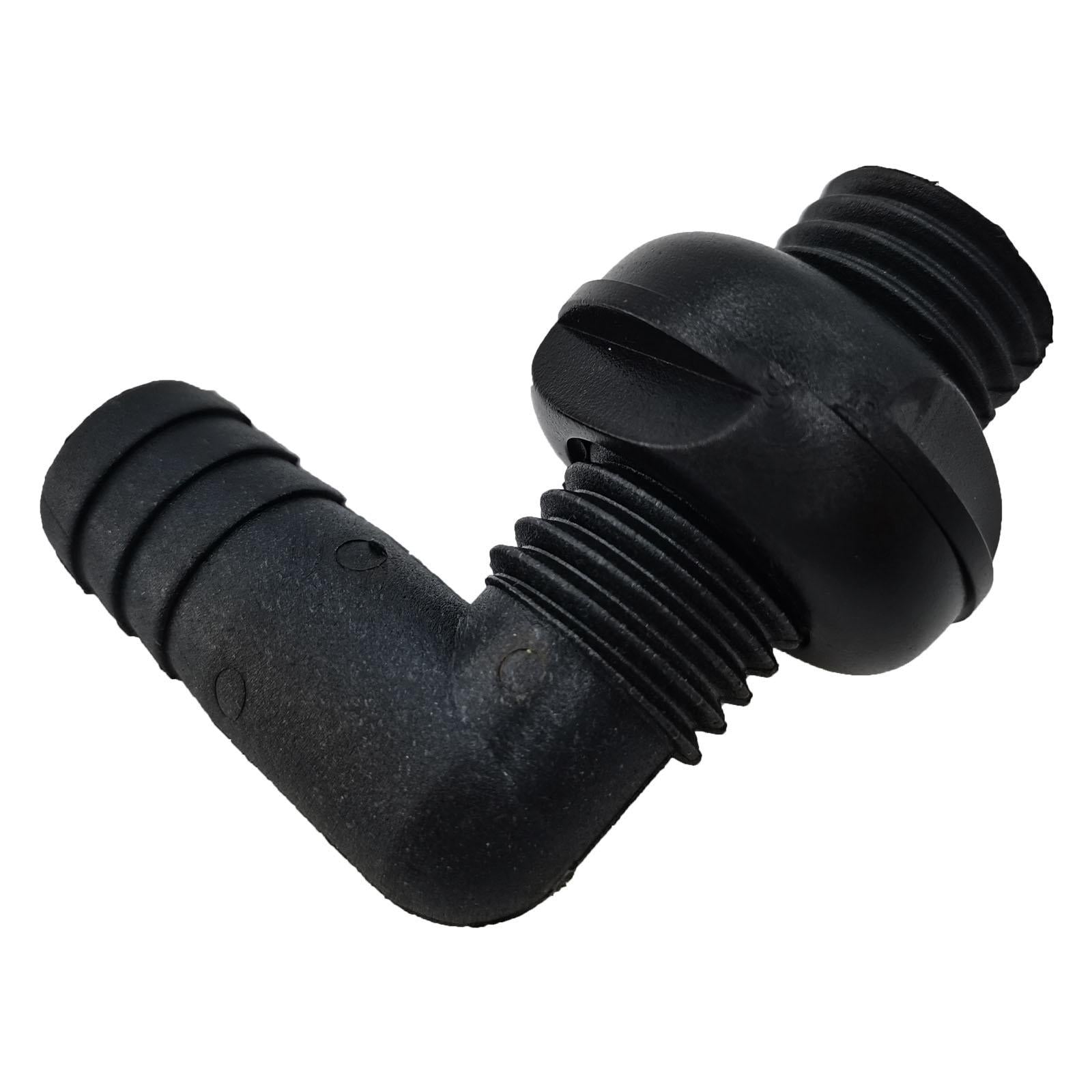 90 Degree thru Hull Connector Fits 3/4 in. Spare Parts for Boat Yachts