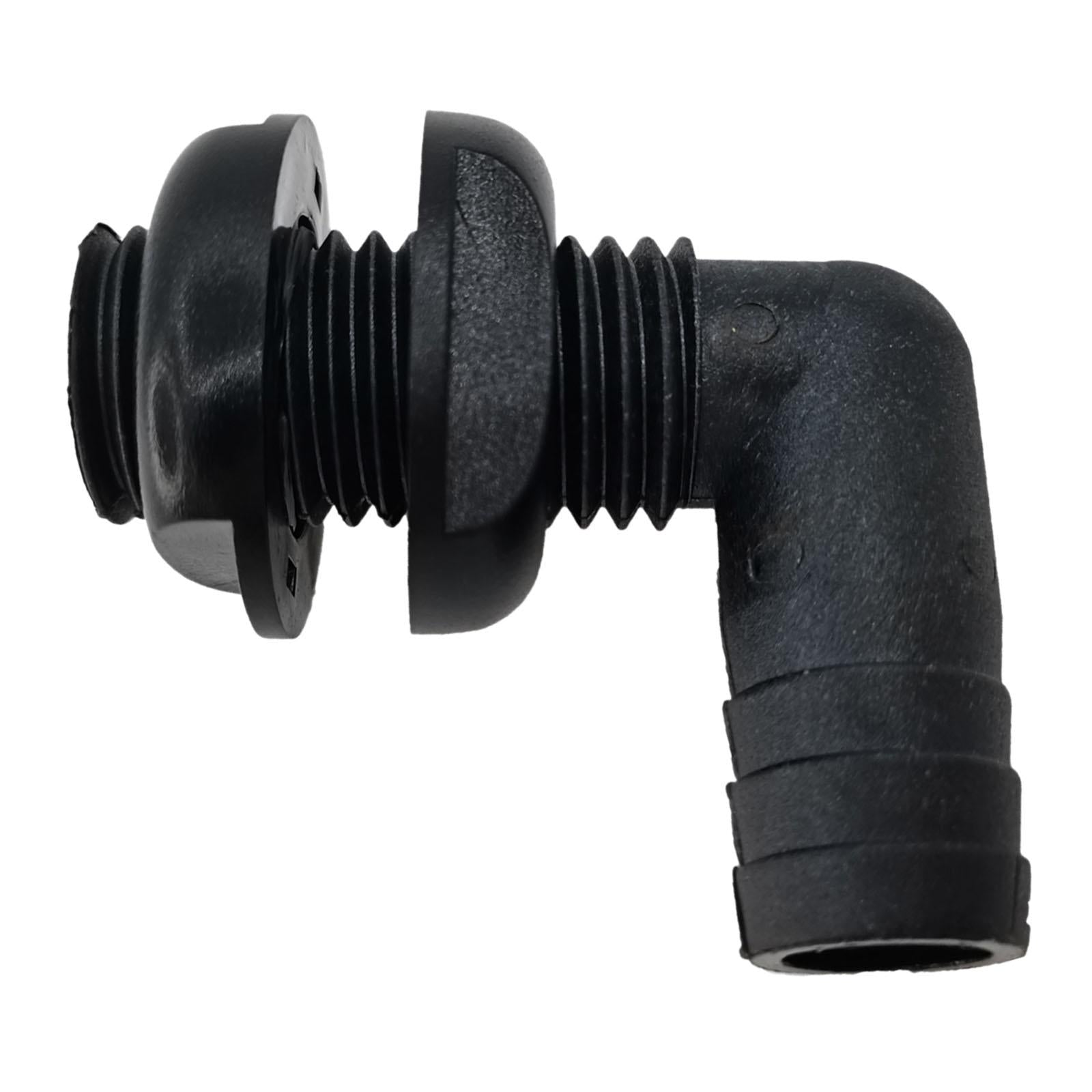 90 Degree thru Hull Connector Fits 3/4 in. Spare Parts for Boat Yachts