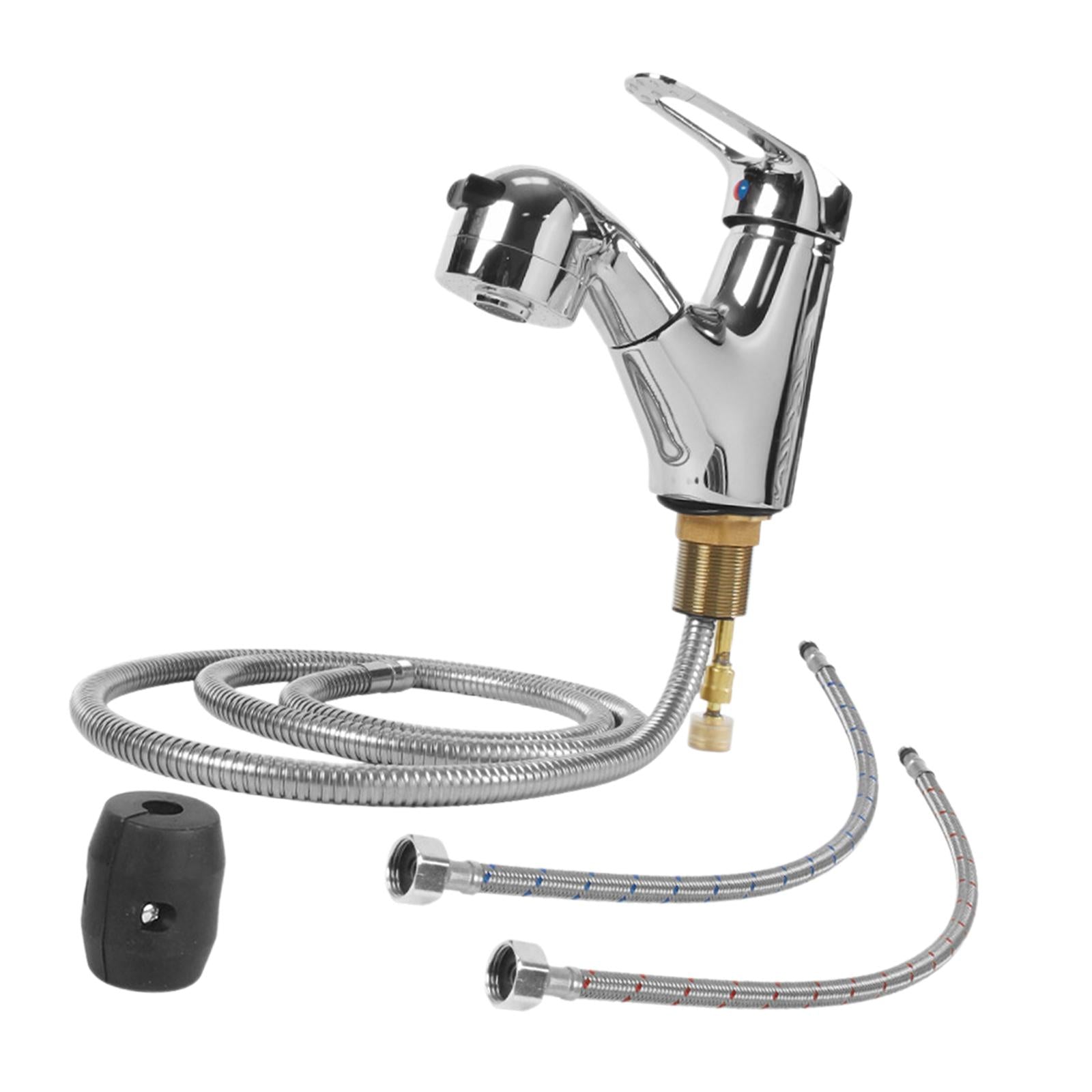 RV Bathroom Faucet Ergonomic Adjustable Water Flow Saving Space Accessory