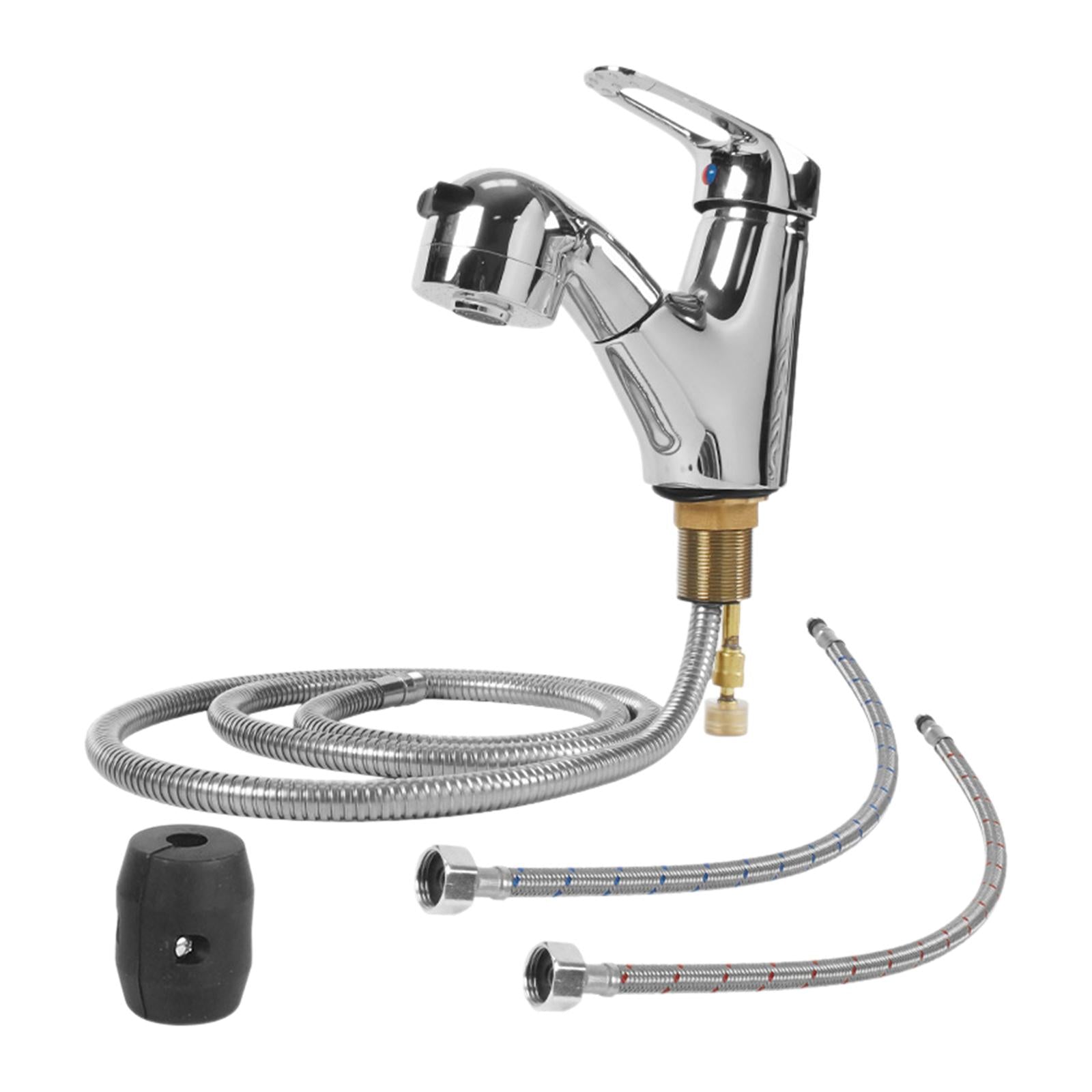 RV Bathroom Faucet Ergonomic Adjustable Water Flow Saving Space Accessory
