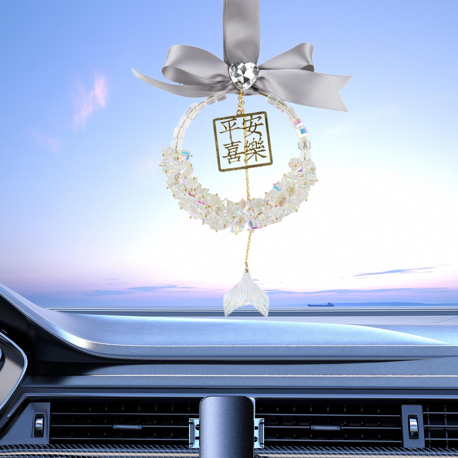 Generic Car Rearview Mirror Pendant Universal Auto Interior Hanging Ornament