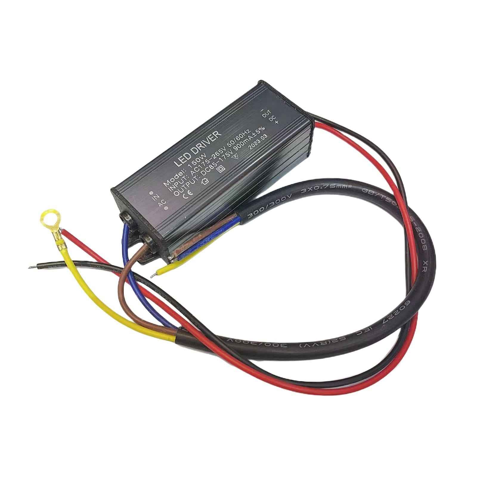 5xWaterproof LED Driver Aluminum for Industrial LED Lighting Applications 150W 900mA