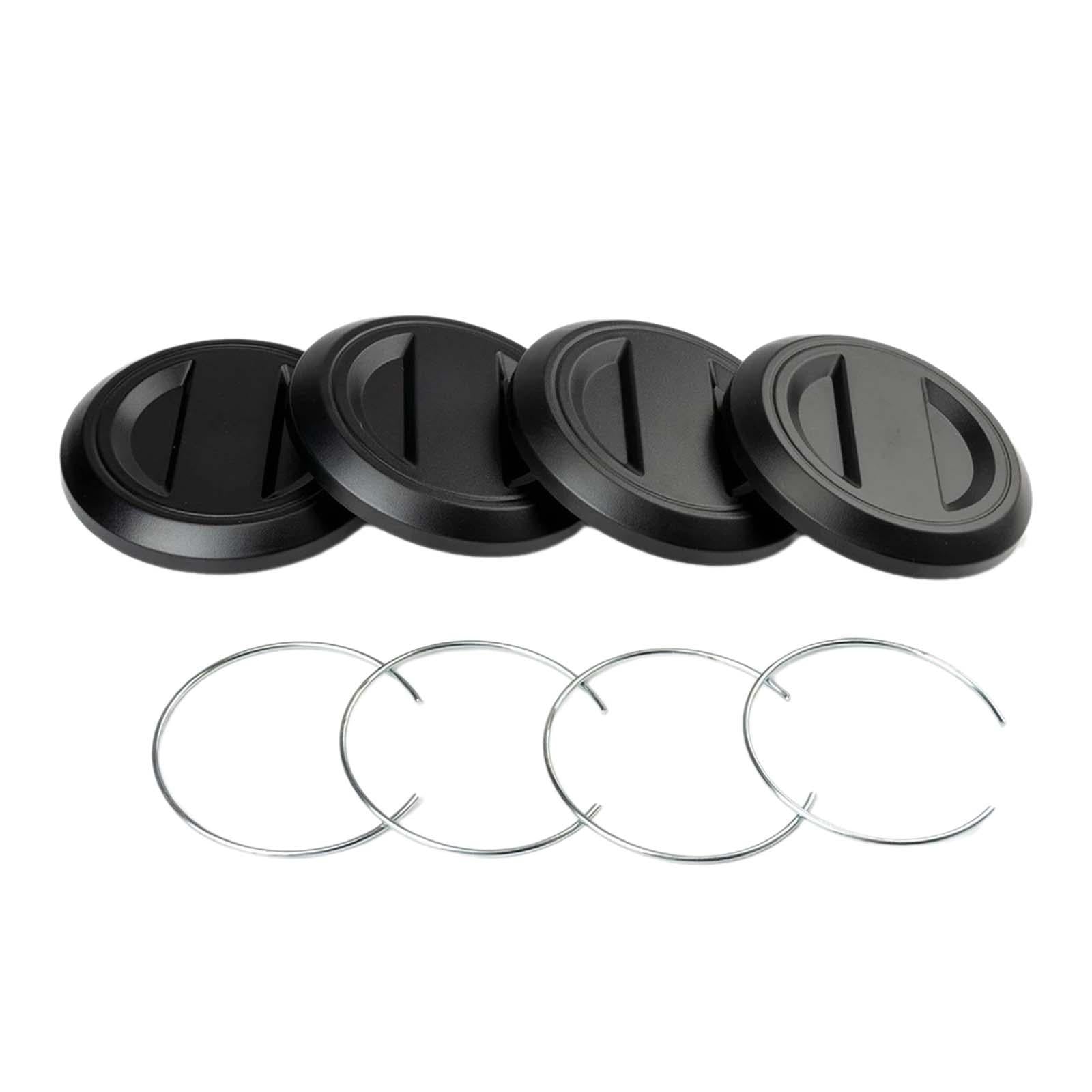 4 Pieces Tire Wheel Hub Cap Center Cover Professional Parts for Polaris