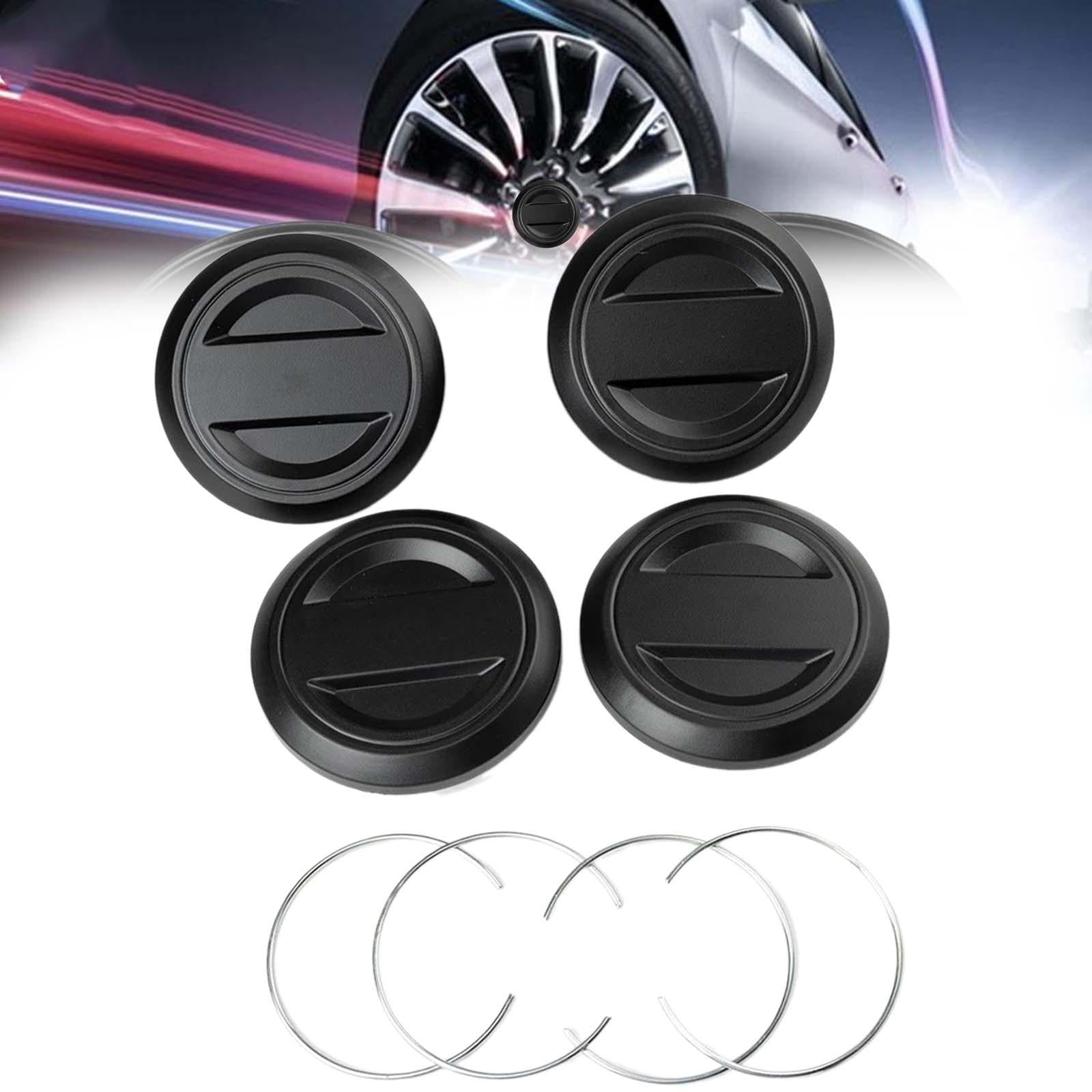 4 Pieces Tire Wheel Hub Cap Center Cover Professional Parts for Polaris