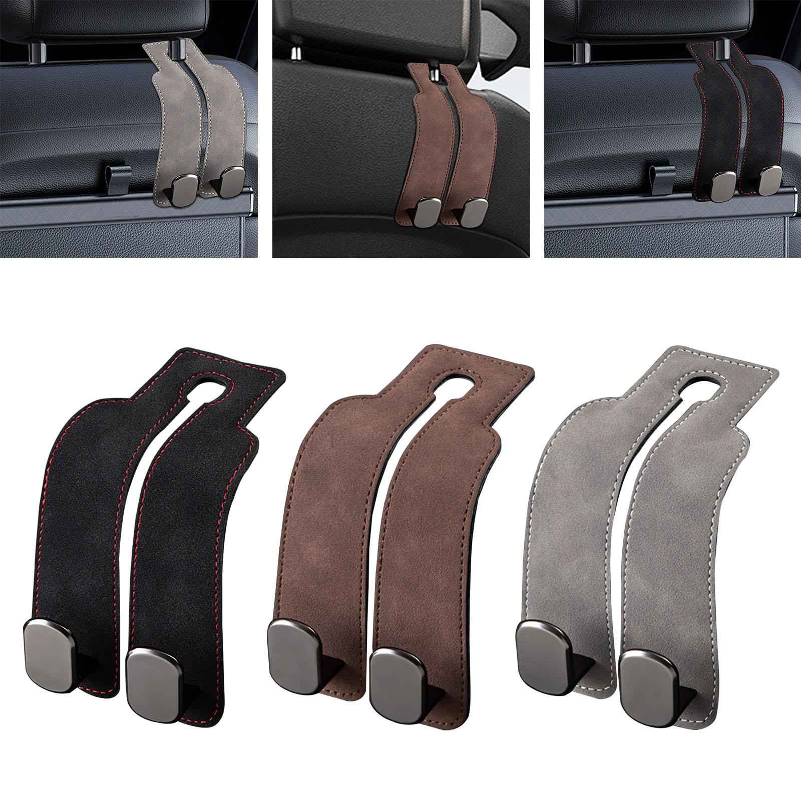 Generic Headrest Hook Car Seat Back Organizer Space Saving Back Seat Hanger Black