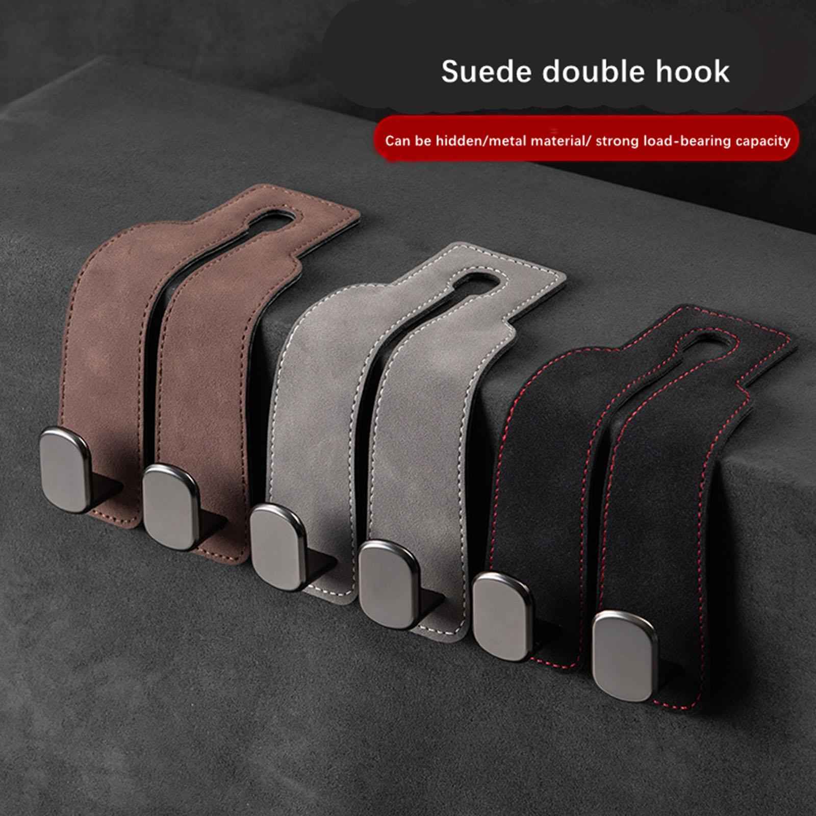 Generic Headrest Hook Car Seat Back Organizer Space Saving Back Seat Hanger Black
