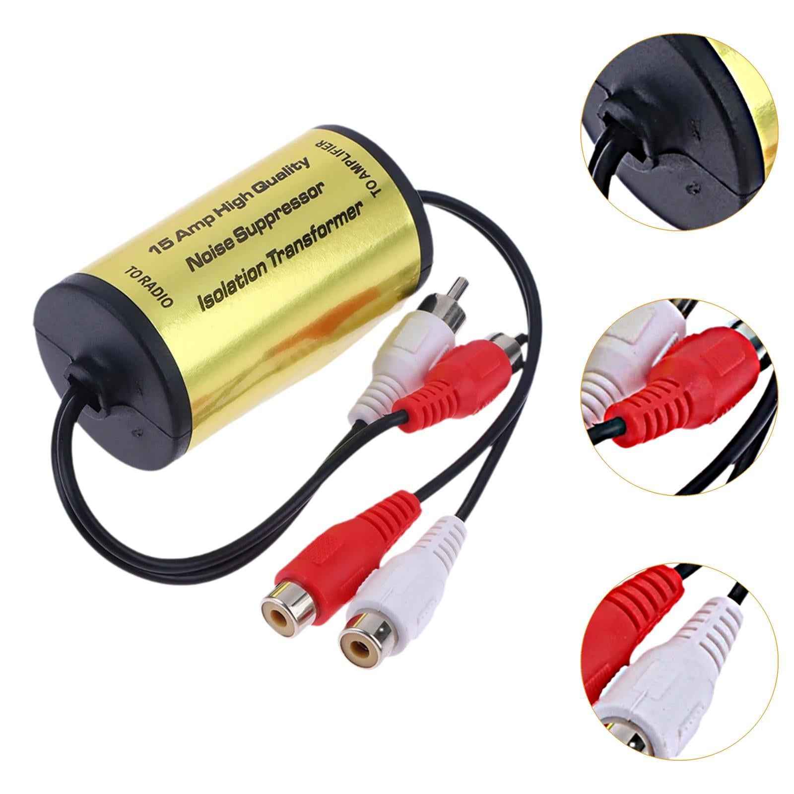 Generic RCA Audio Noise Filter Replaces for Radio Home Stereo Amplifier
