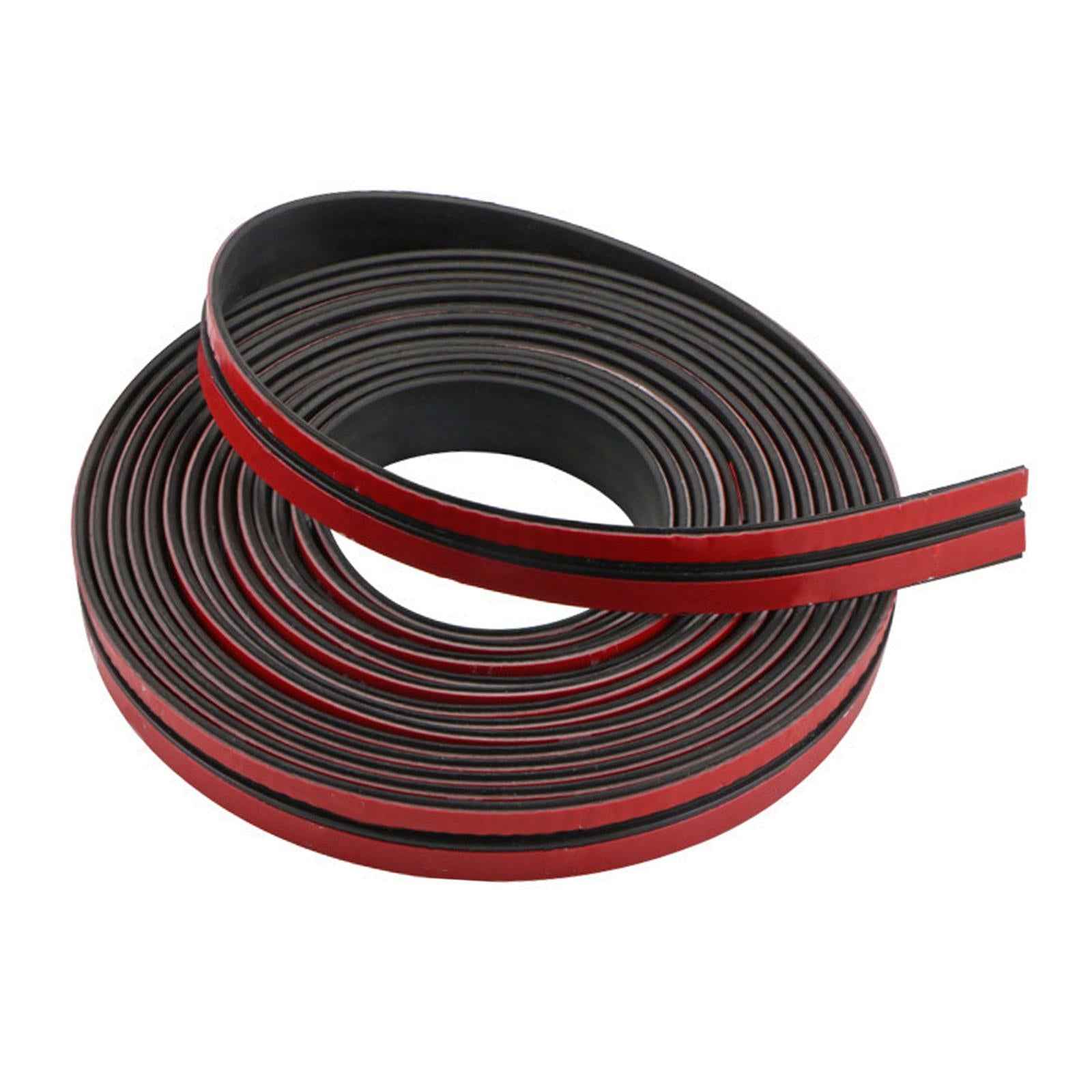 T Shape Rubber Generic Car Sunroof Seal Strip for Front Rear Windshield 19mm 100cm