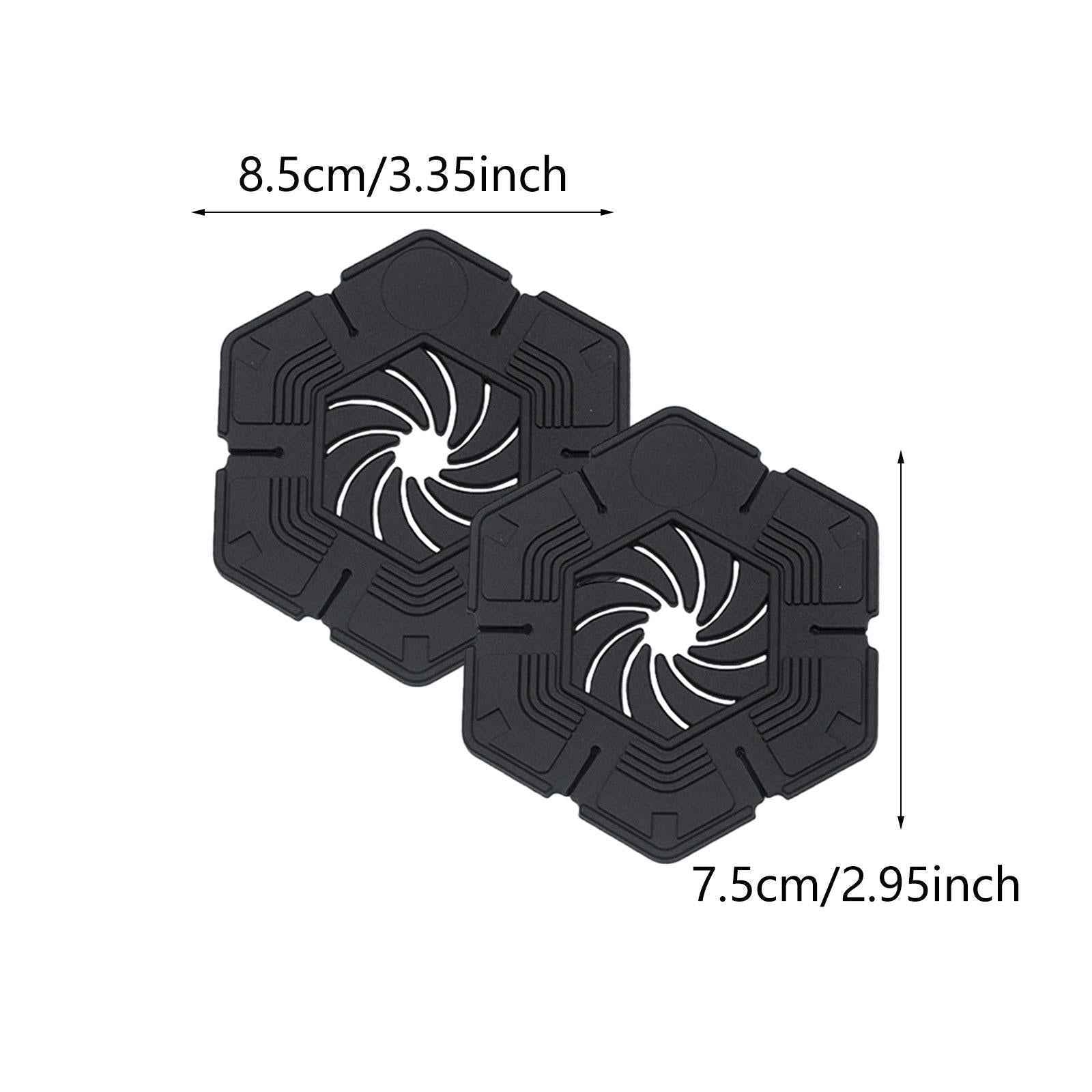 2 Pieces Generic Wiper Arm Hole Protective Covers Easy to Install Wiper Pads