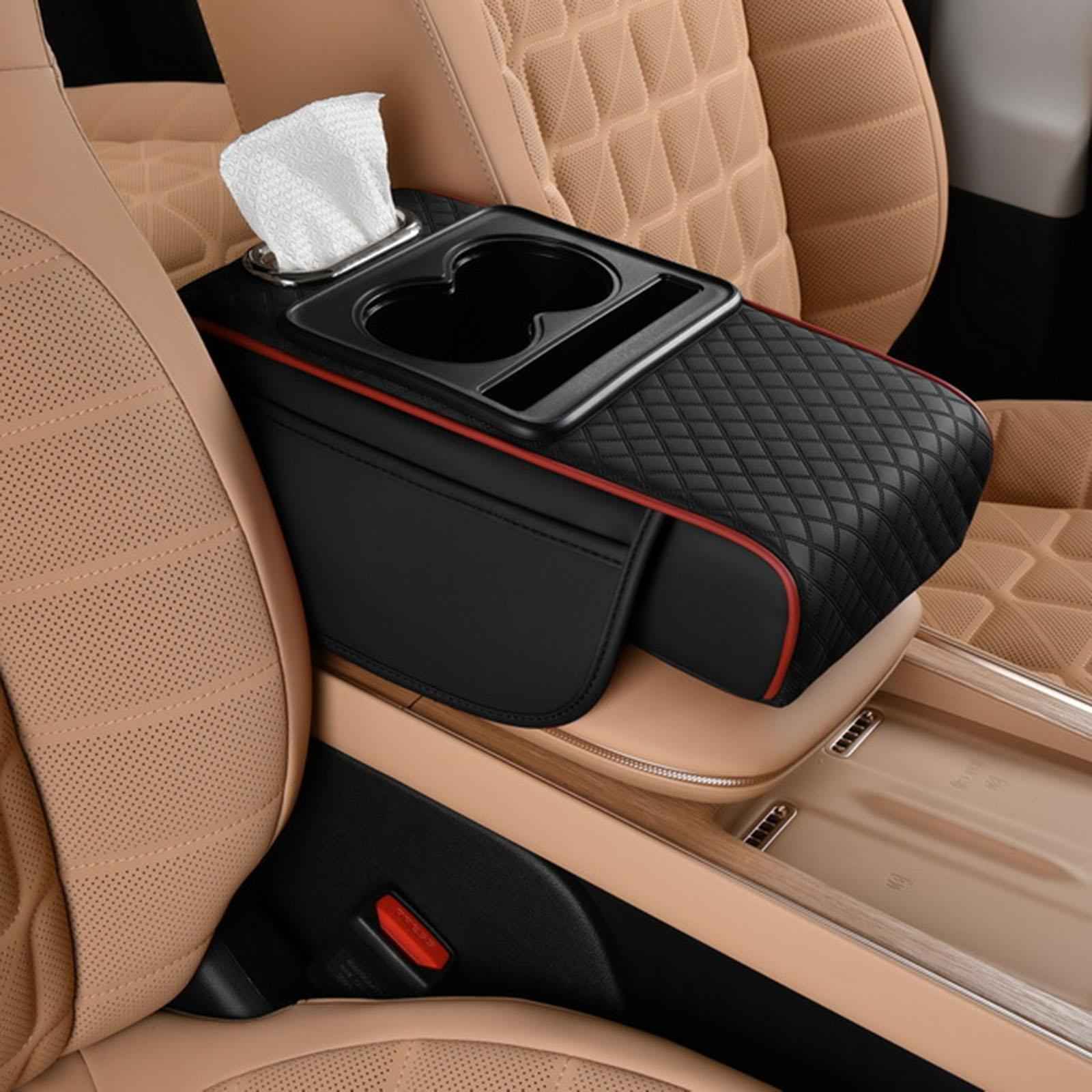Generic Car Center Console Pad Multipurpose Car Armrest Cushion for Car Style H