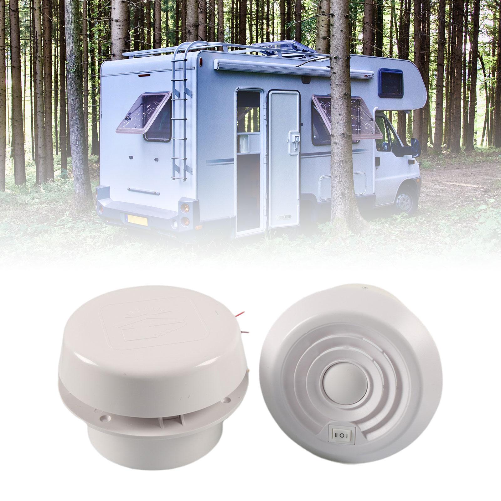 12V RV Roof Vent Exhaust Cooling Fan 60CFM for Marine Boat Repair Parts
