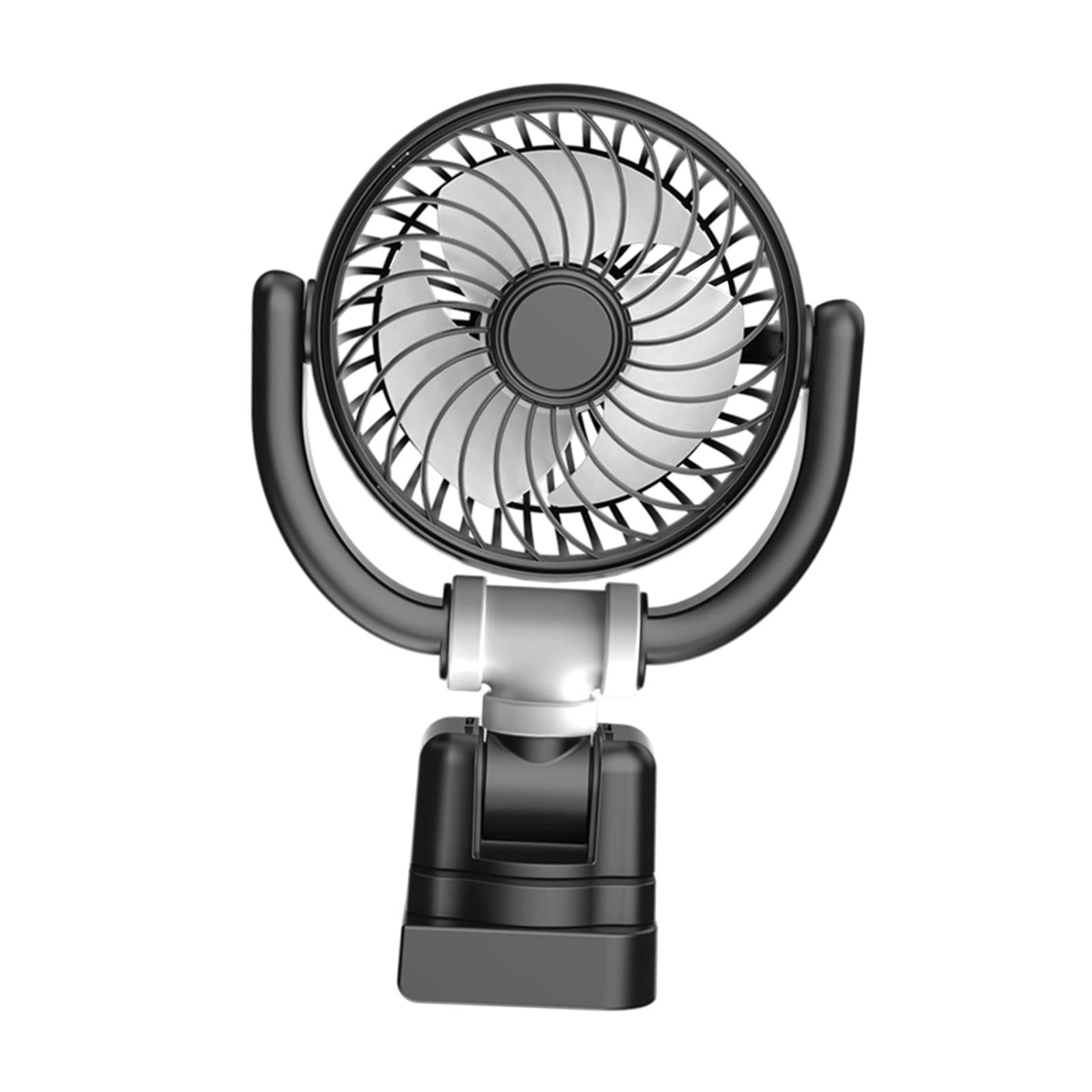 Car Fan USB Accessory 3 Level Speed Compact Vehicle Car Electric Cooling Fan