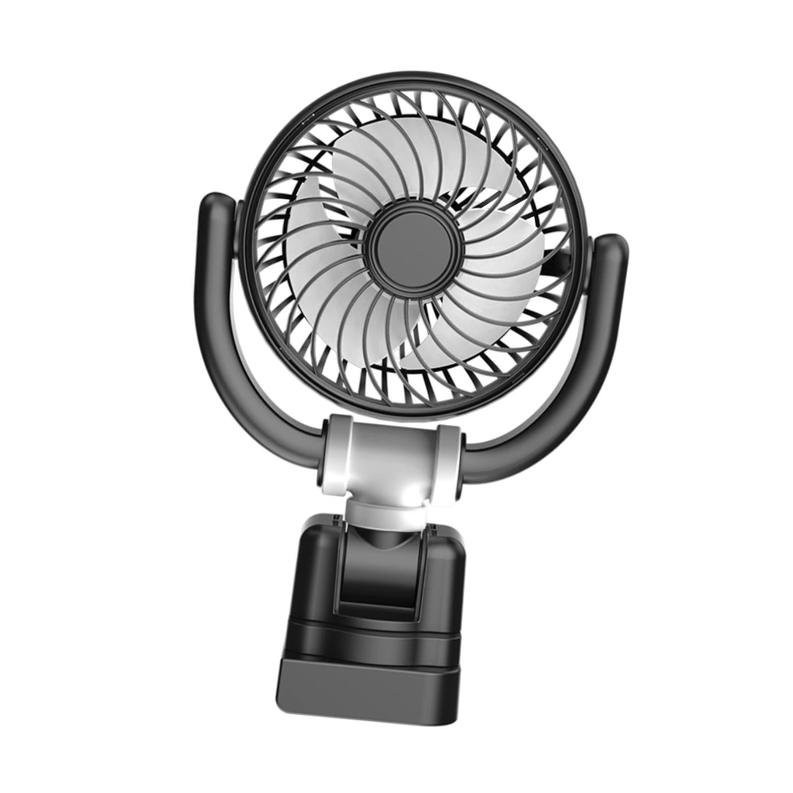 Car Fan USB Accessory 3 Level Speed Compact Vehicle Car Electric Cooling Fan