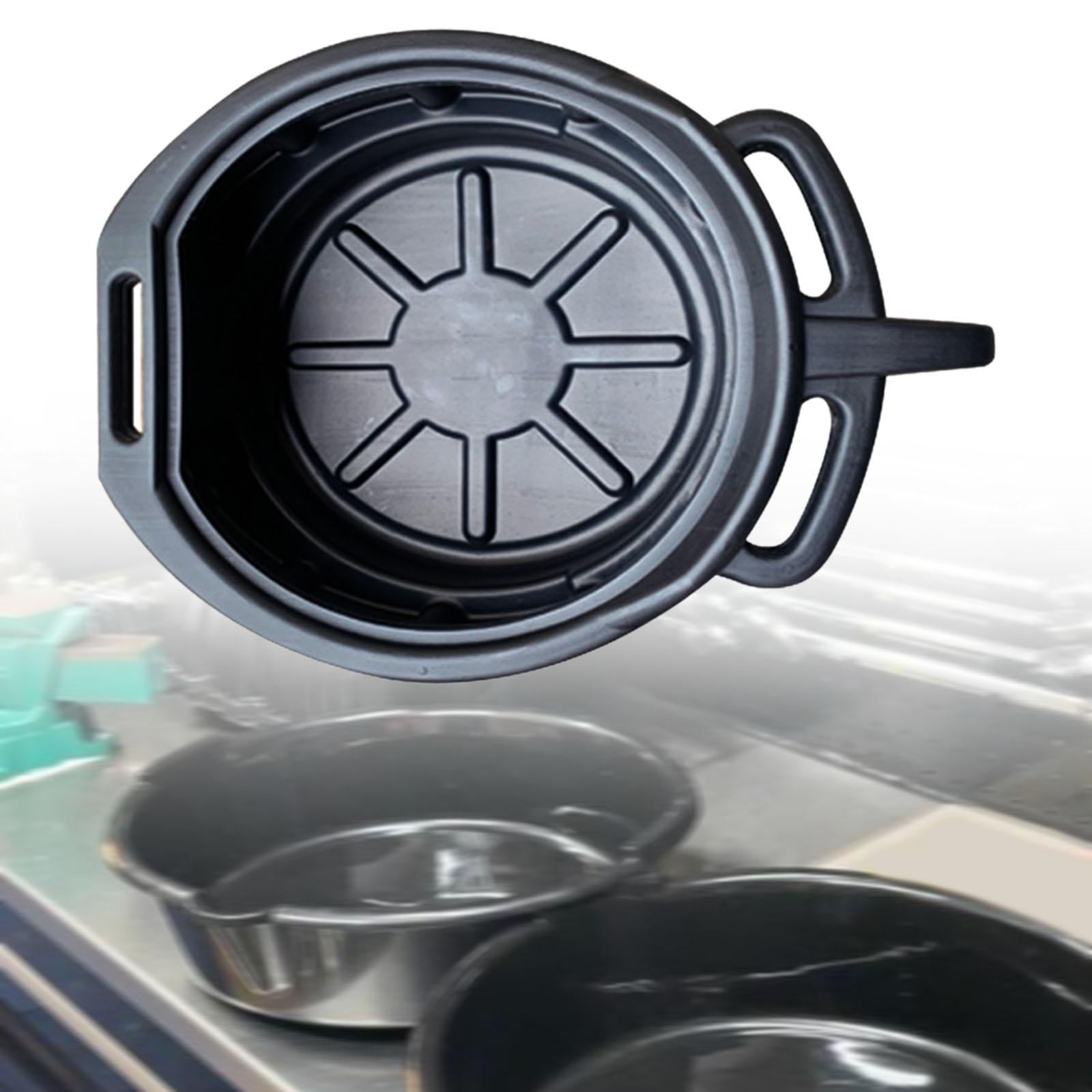 Oil Change Drain Pan Cleaning for Cars and Motorcycles Auto Repair Tool 8L