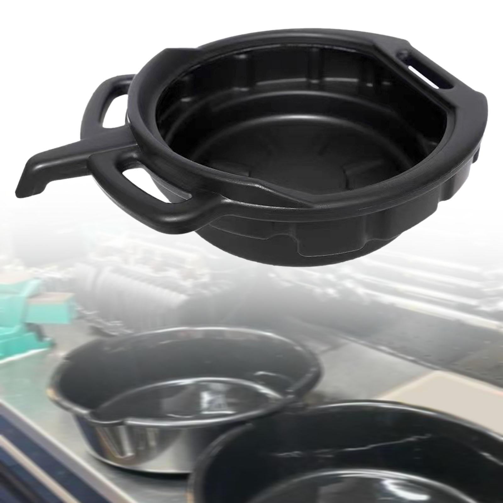 Oil Change Drain Pan Cleaning for Cars and Motorcycles Auto Repair Tool 10L
