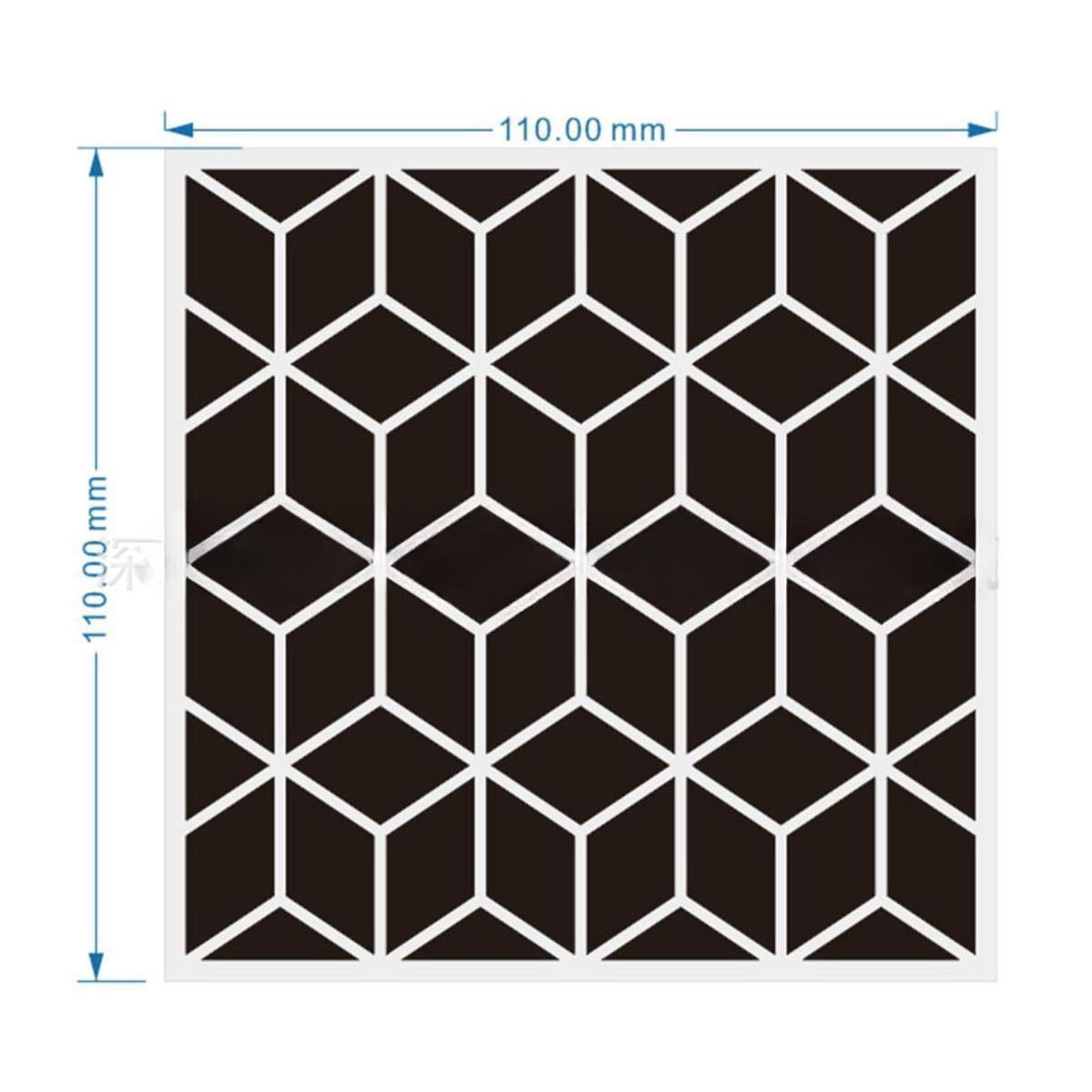 Motorcycle Helmet Sticker for Cycling at Night Lightweight Black Decals