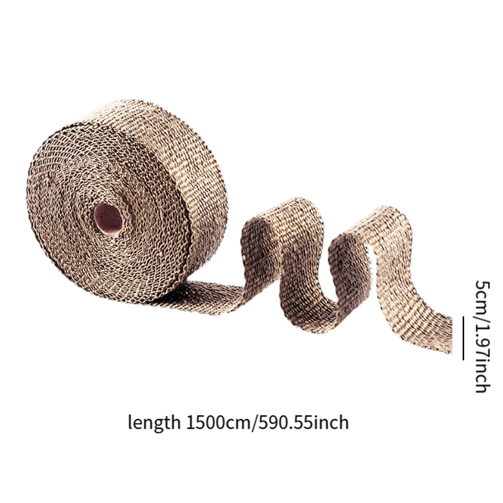 Exhaust Heat Shield Protector High Temp Protection Accessory Easy to Install 15 M