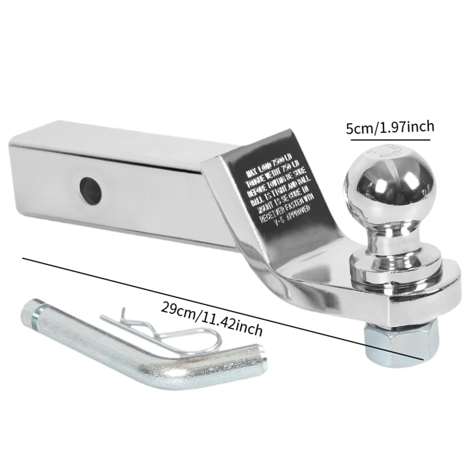 2inch Ball Trailer Coupling Tow Hitch Receiver Sturdy Multipurpose Accessory