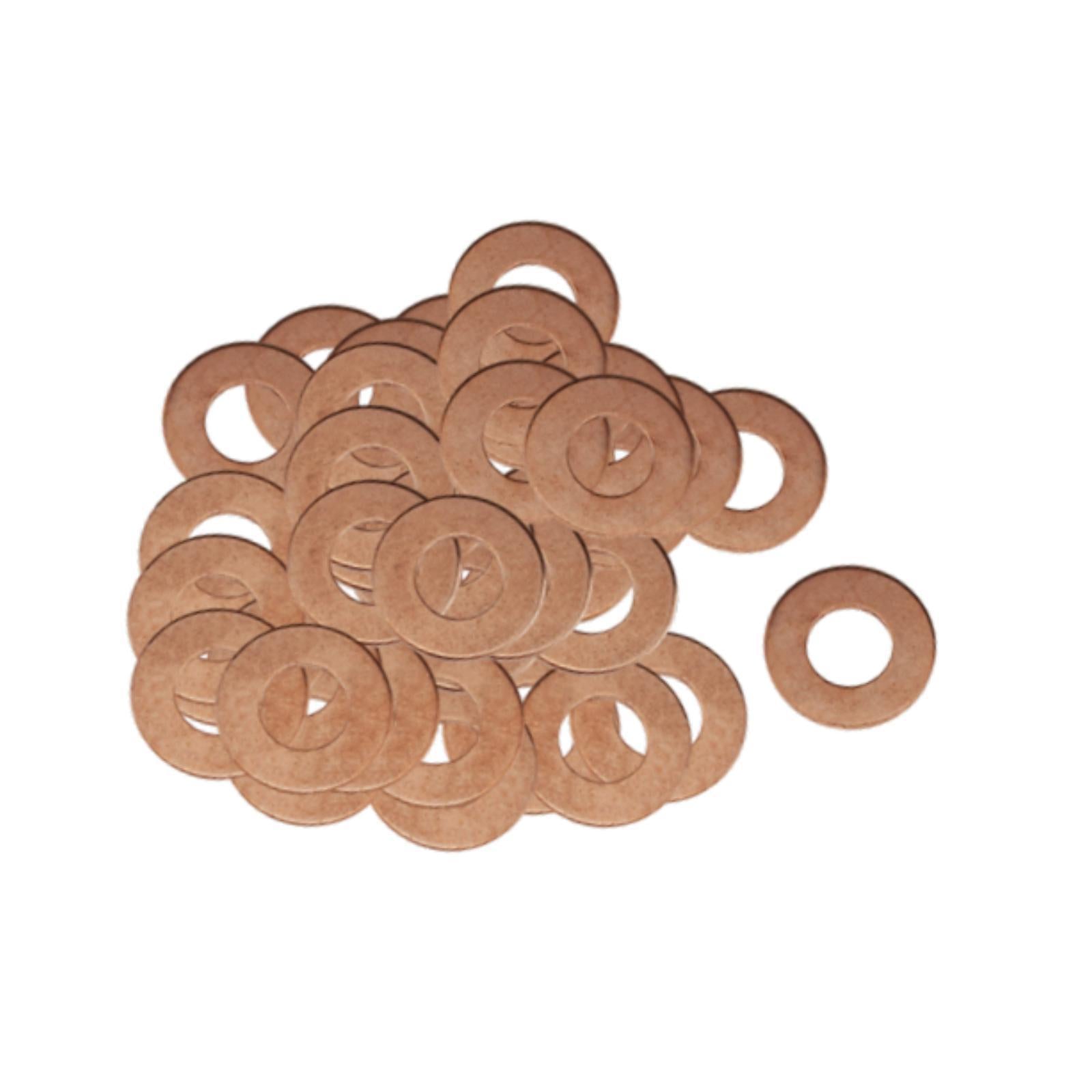 100Pcs Round Washers Spot Welding Machine Auto Consumables Dent Puller Rings