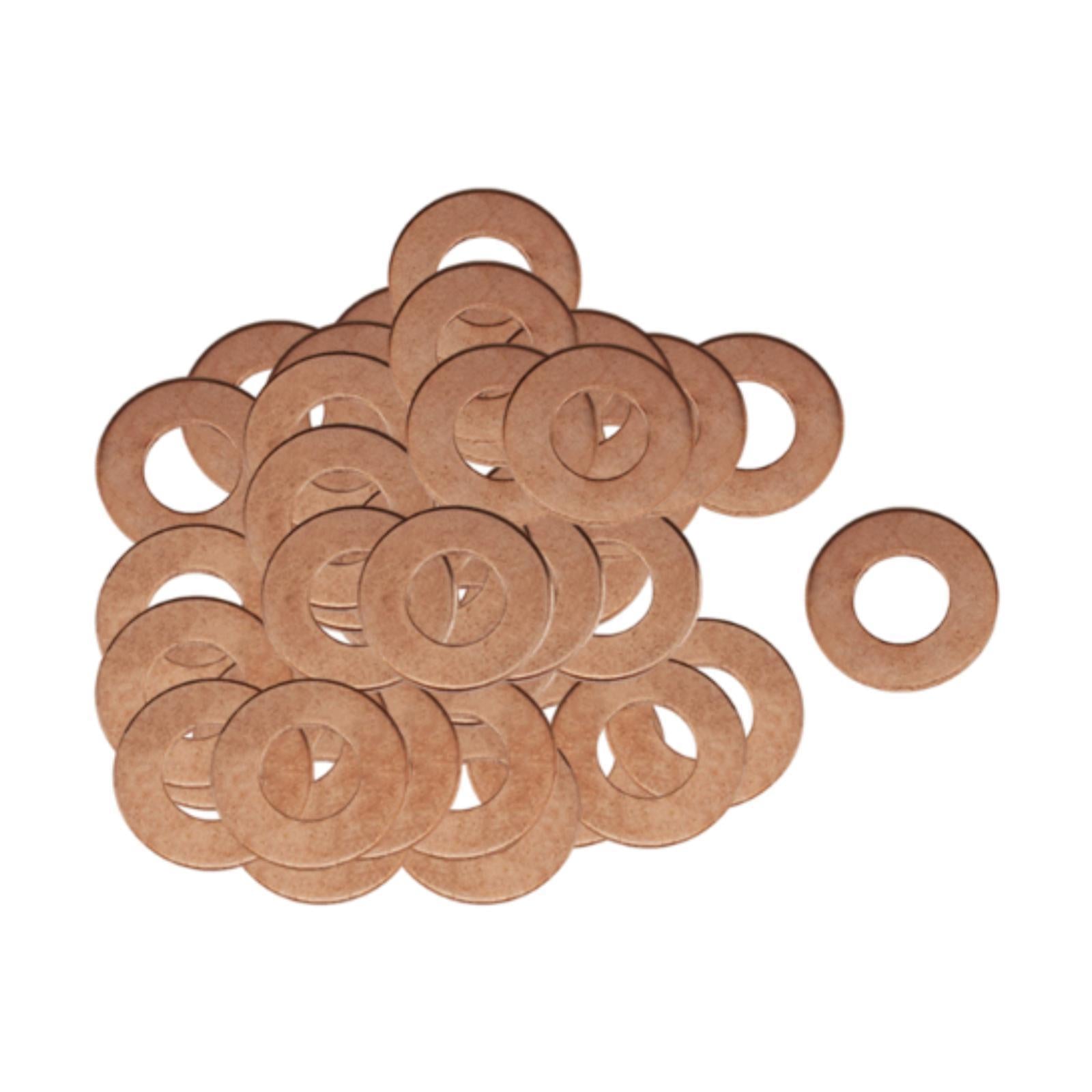 100Pcs Round Washers Spot Welding Machine Auto Consumables Dent Puller Rings
