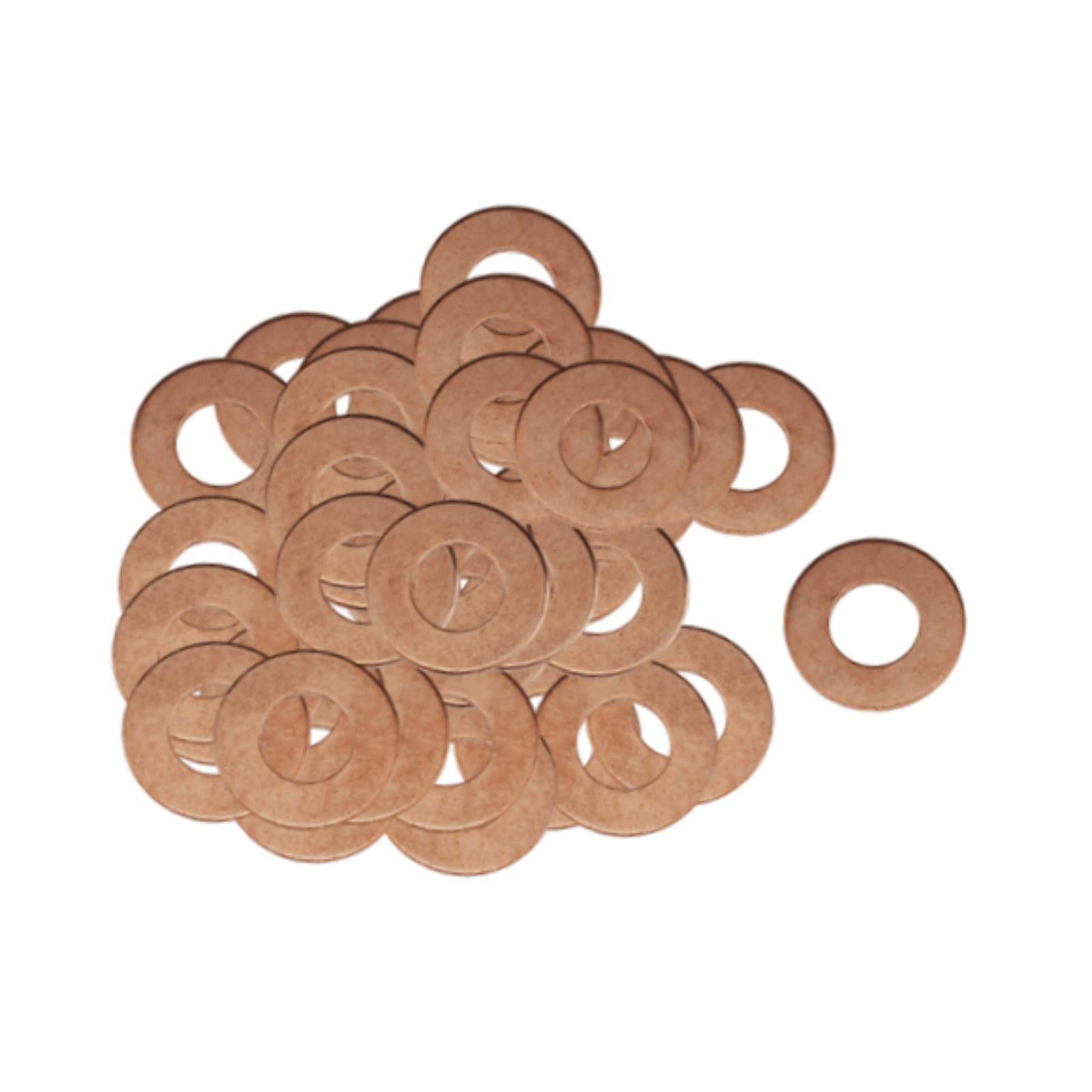 100Pcs Round Washers Spot Welding Machine Auto Consumables Dent Puller Rings