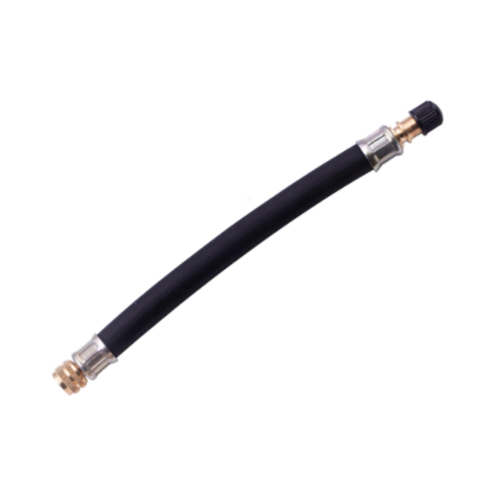 Tire Valve Extension Adapter for Bicycles Portable Air Compressor Bikes 210mm rubber sleeve