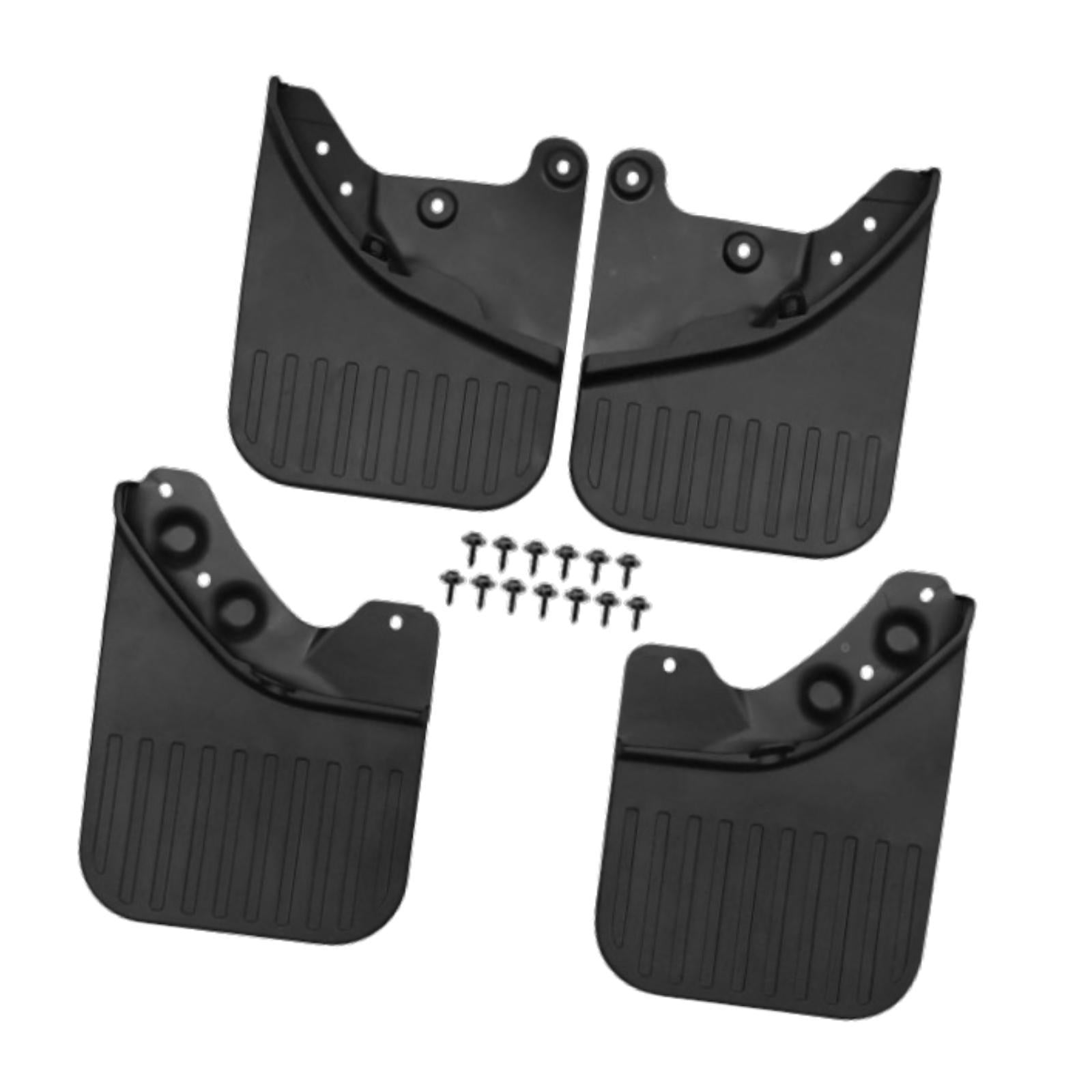 4x Splash Guards Mudflaps Protector for Toyota Tacoma 2024 2025 Utility