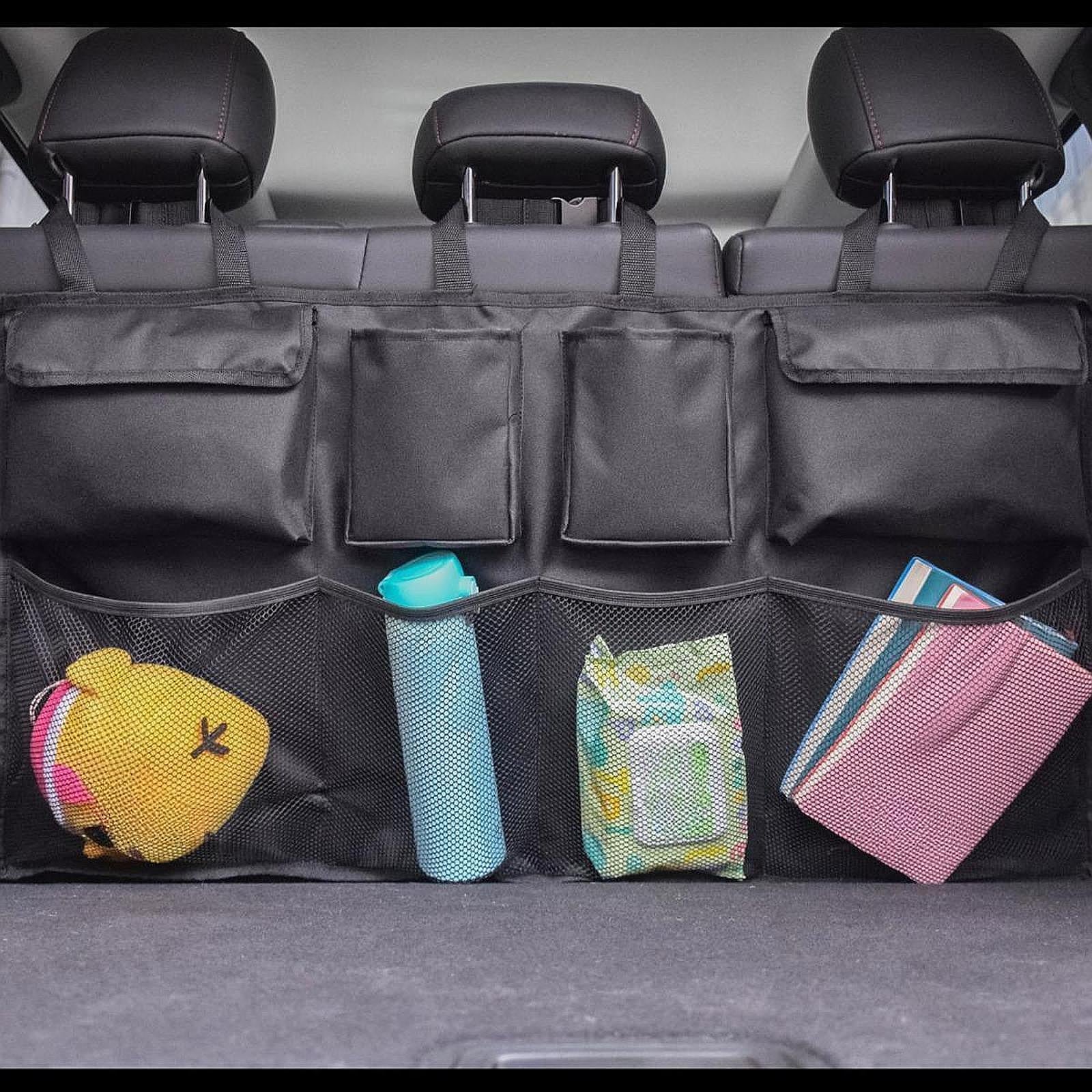 Car Trunk Organizer Versatile Rear Seat Hanging Storage Bag for Vehicle
