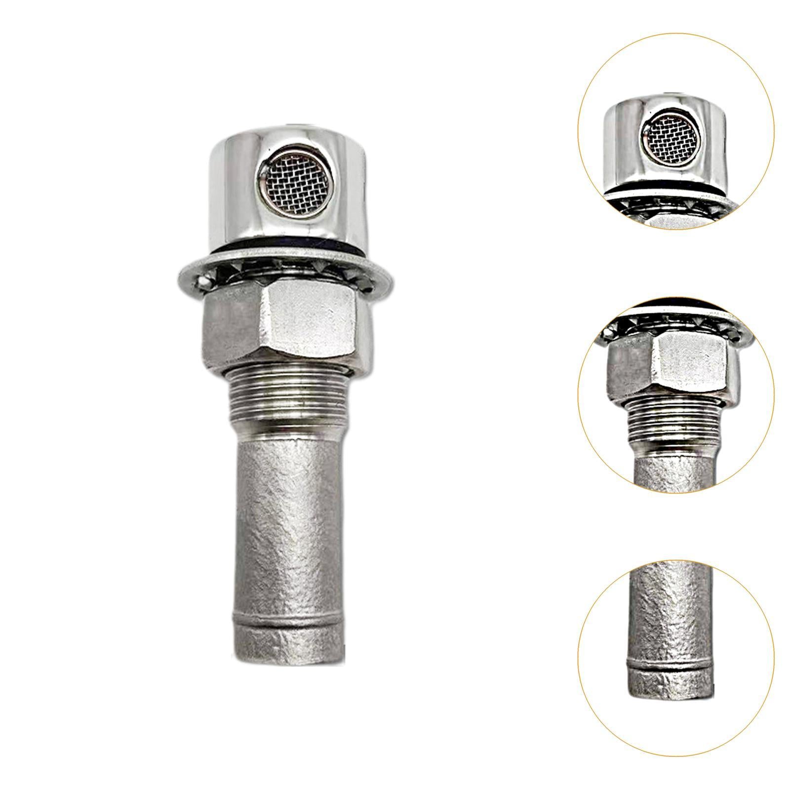 Marine Boat Fuel Tank Vent Portable Practical Straight Spare Parts Accessory
