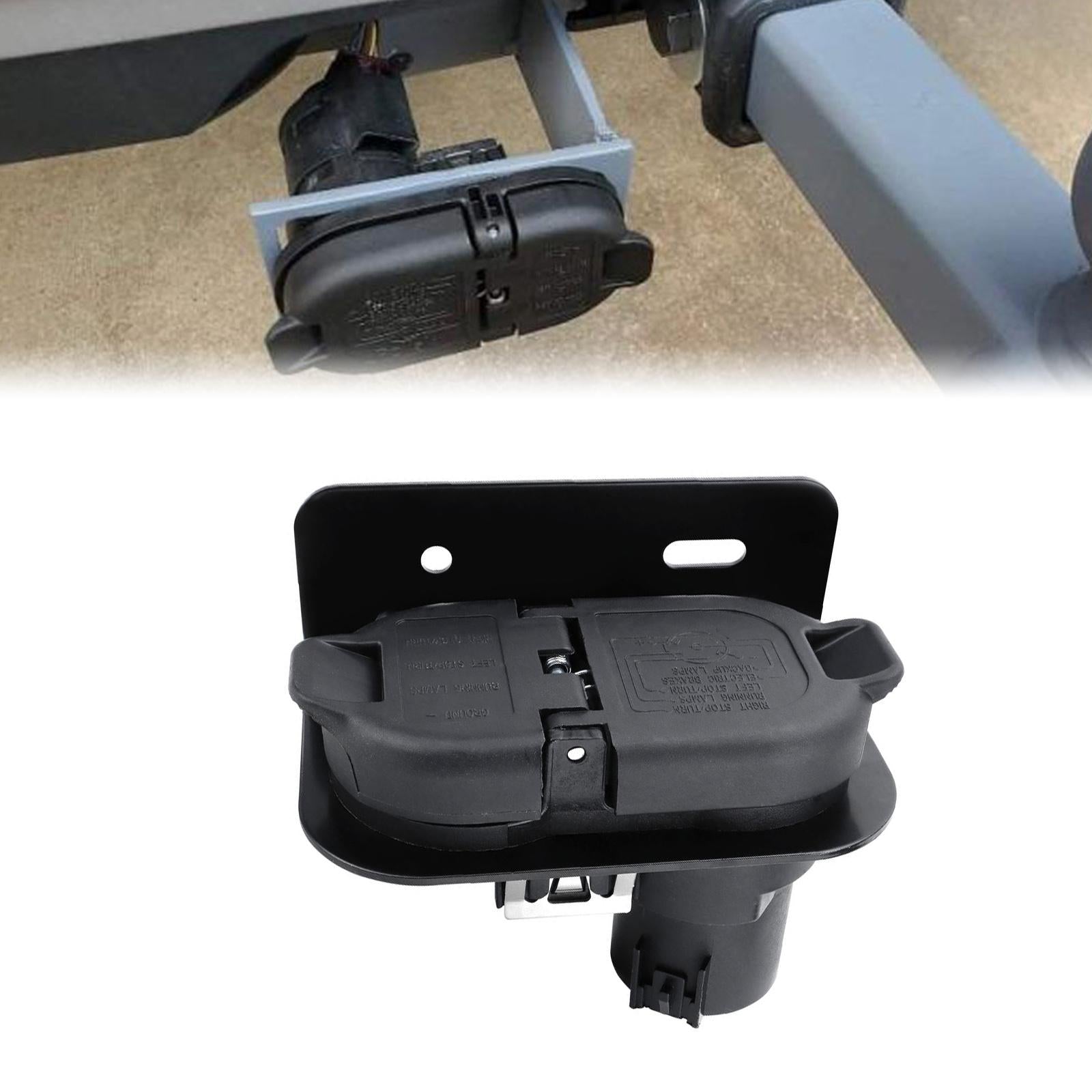 7 Way Trailer Tow Connector Accessory for Jeep Gladiator Wear Resistant