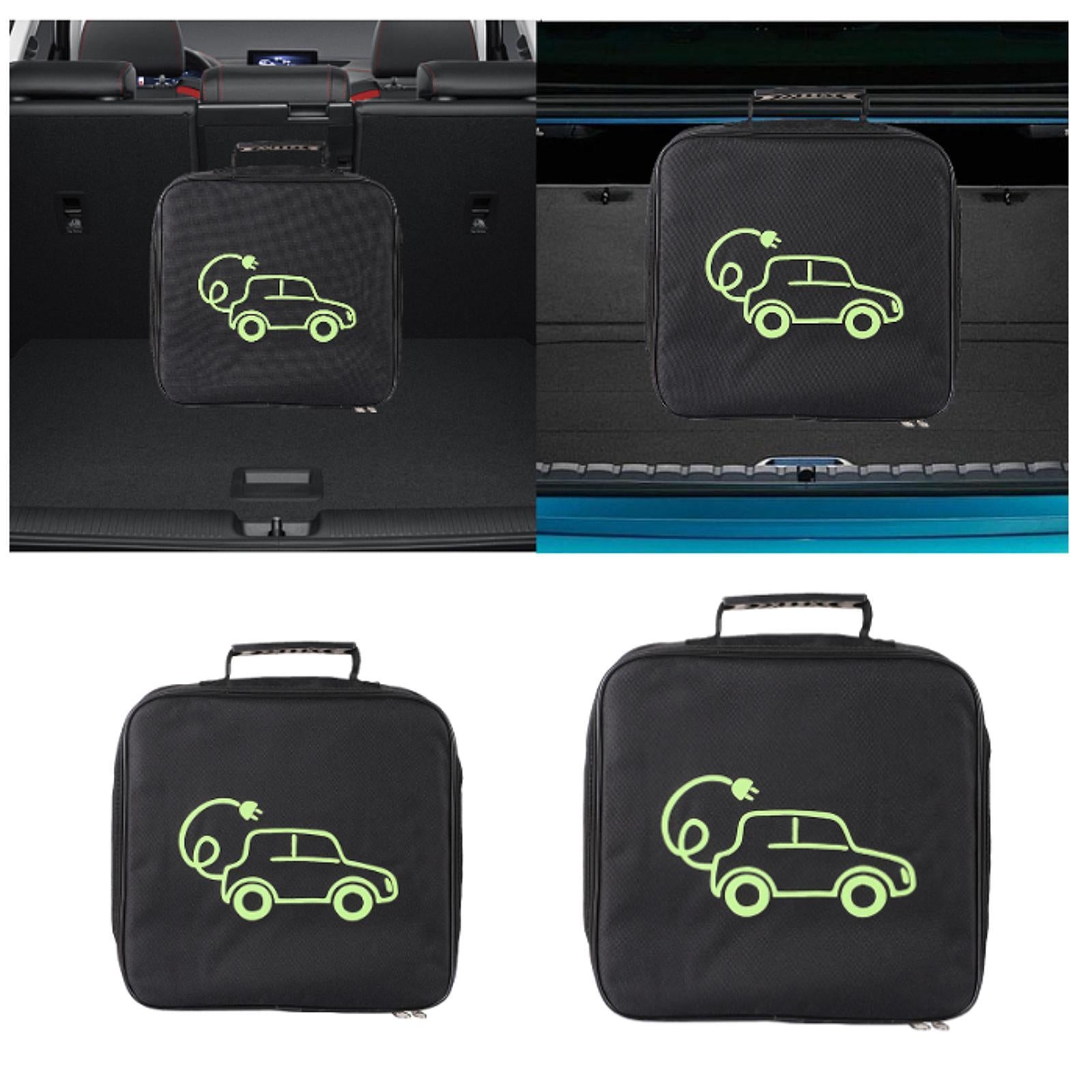 EV Cable Bag Storage Large Capacity Accessories for RV Connector Hoses 30cmx30cmx10cm