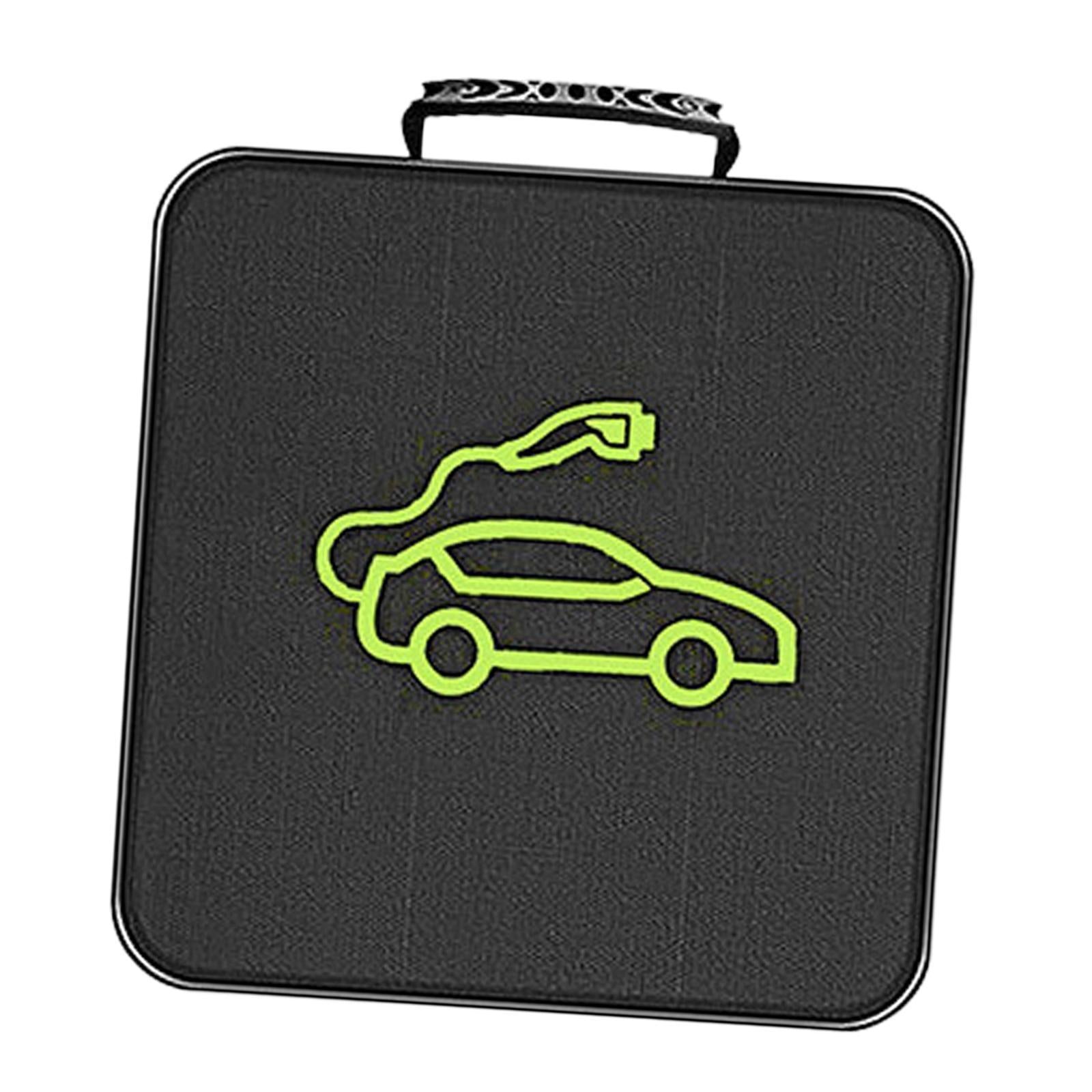Generic EV Cables Bag Storage Portable Heavy Duty for RV Adapters Cords Square