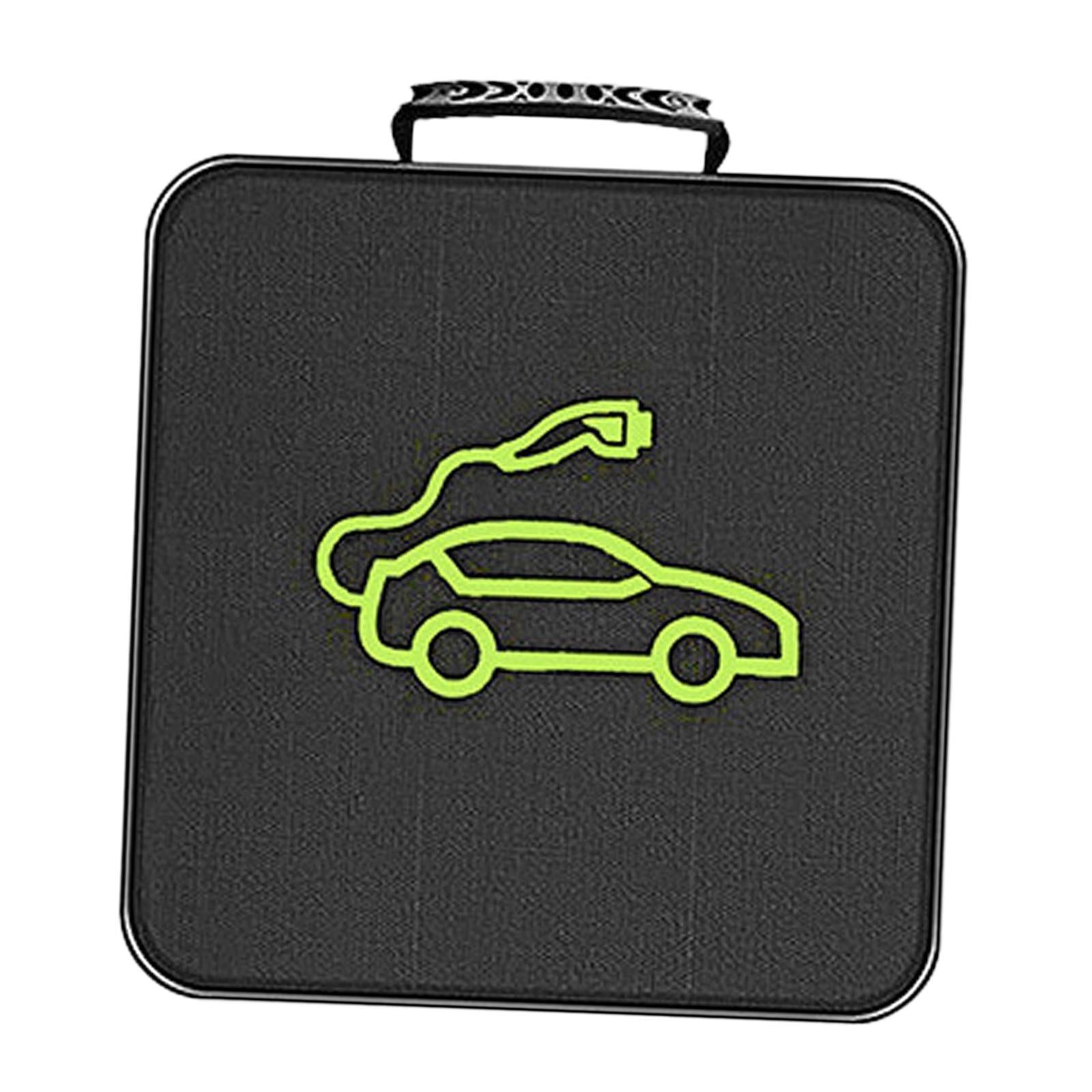 Generic EV Cables Bag Storage Portable Heavy Duty for RV Adapters Cords Square