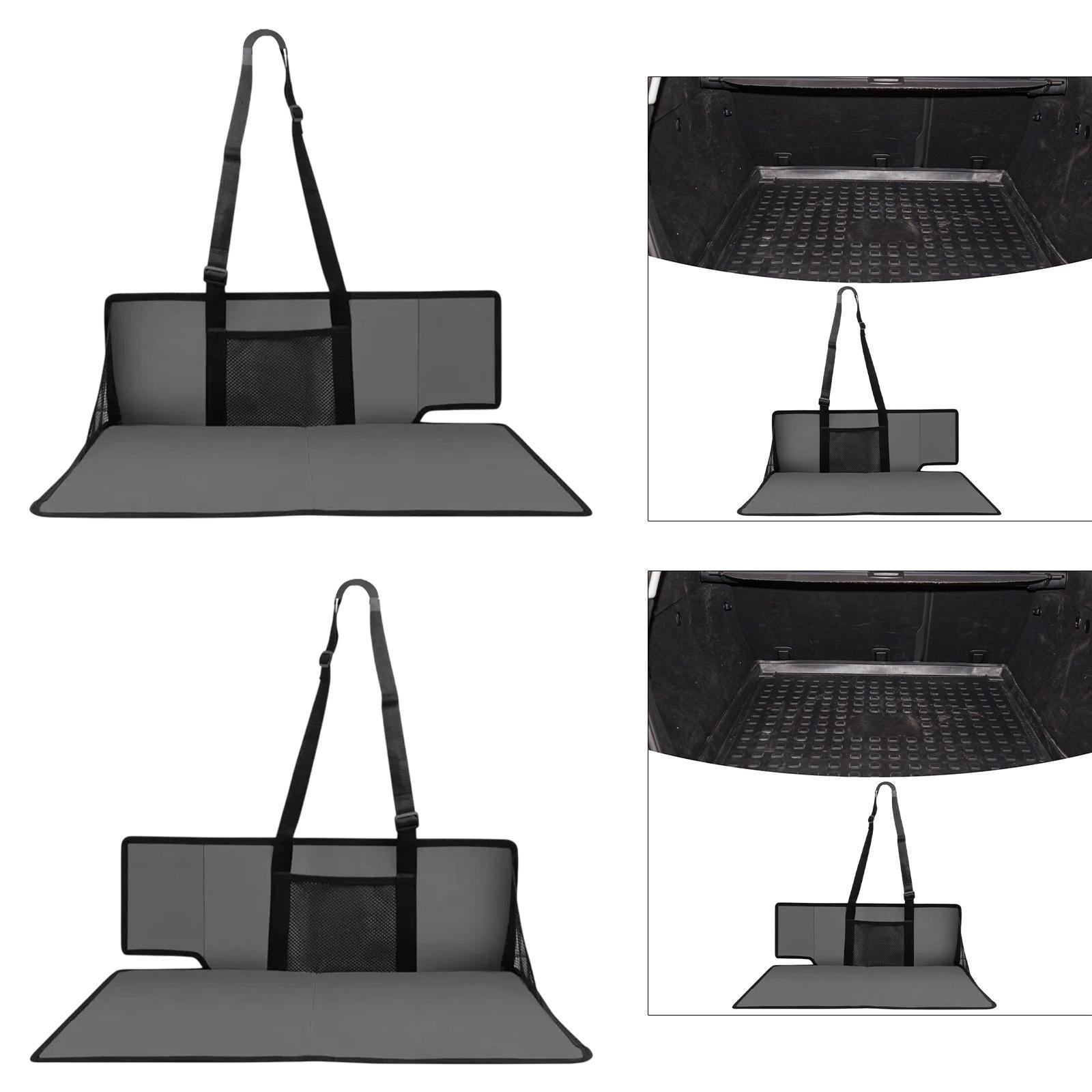 Car Rear Seat Mattress Extension Plate Travel Folding for Tesla Model 3 Left