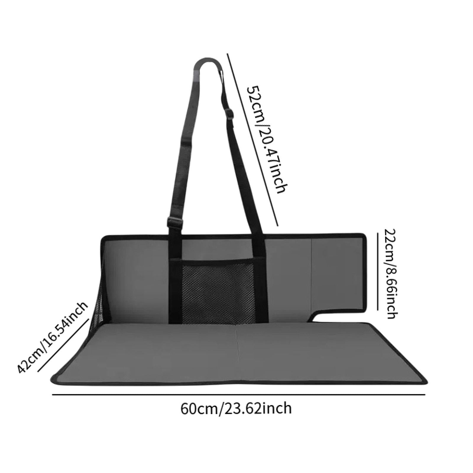 Car Rear Seat Mattress Extension Plate Travel Folding for Tesla Model 3 Left