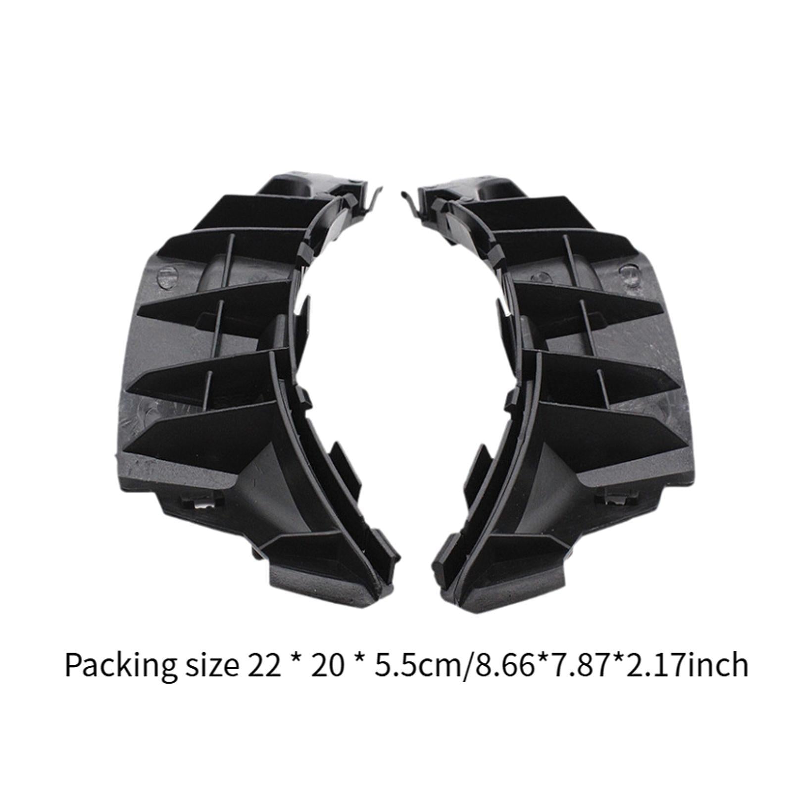 2x Front Bumper Retainer Brackets 6527120 6527121 Sturdy for Citroen C1