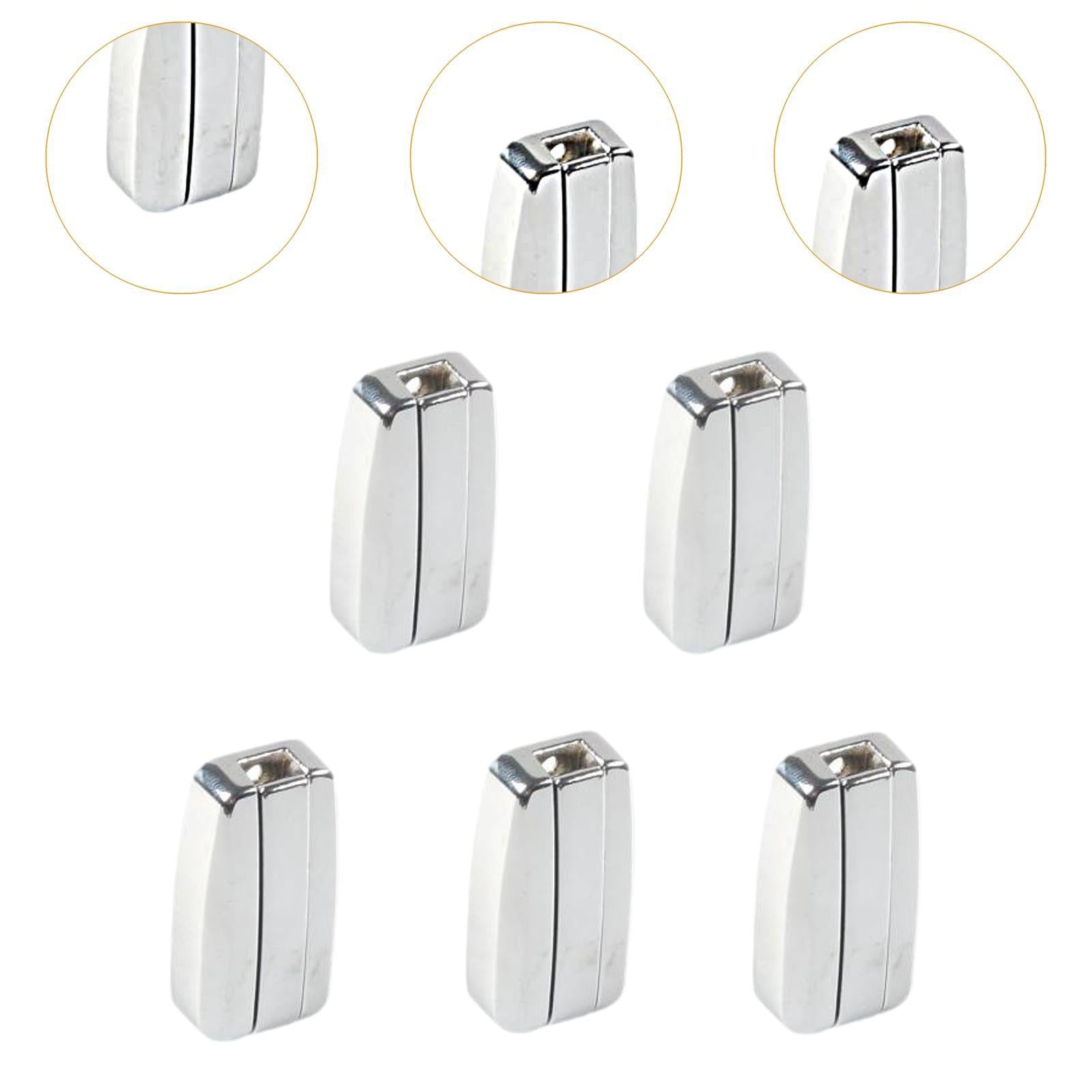 5Pcs Single Wall Hook Wall Mounted Ornament Gifts Sturdy Decorative Foldable Silver
