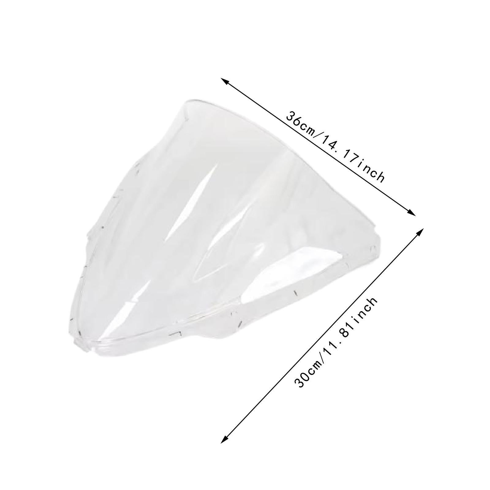 Motorcycle Windshield Replacement Wind Deflector for Kawasaki ZX6R 2024