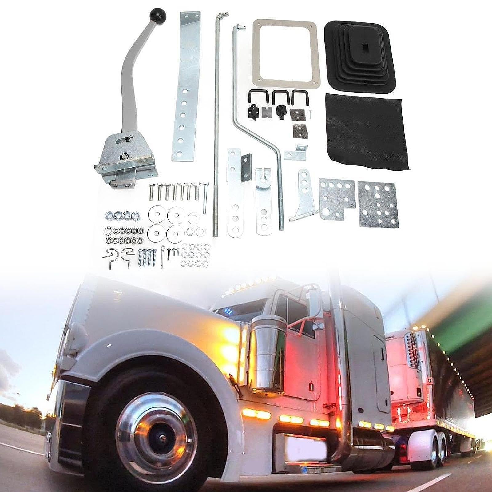 3 4 Speed Automatic Floor Shifter Kit Accessory Professional Practical Metal