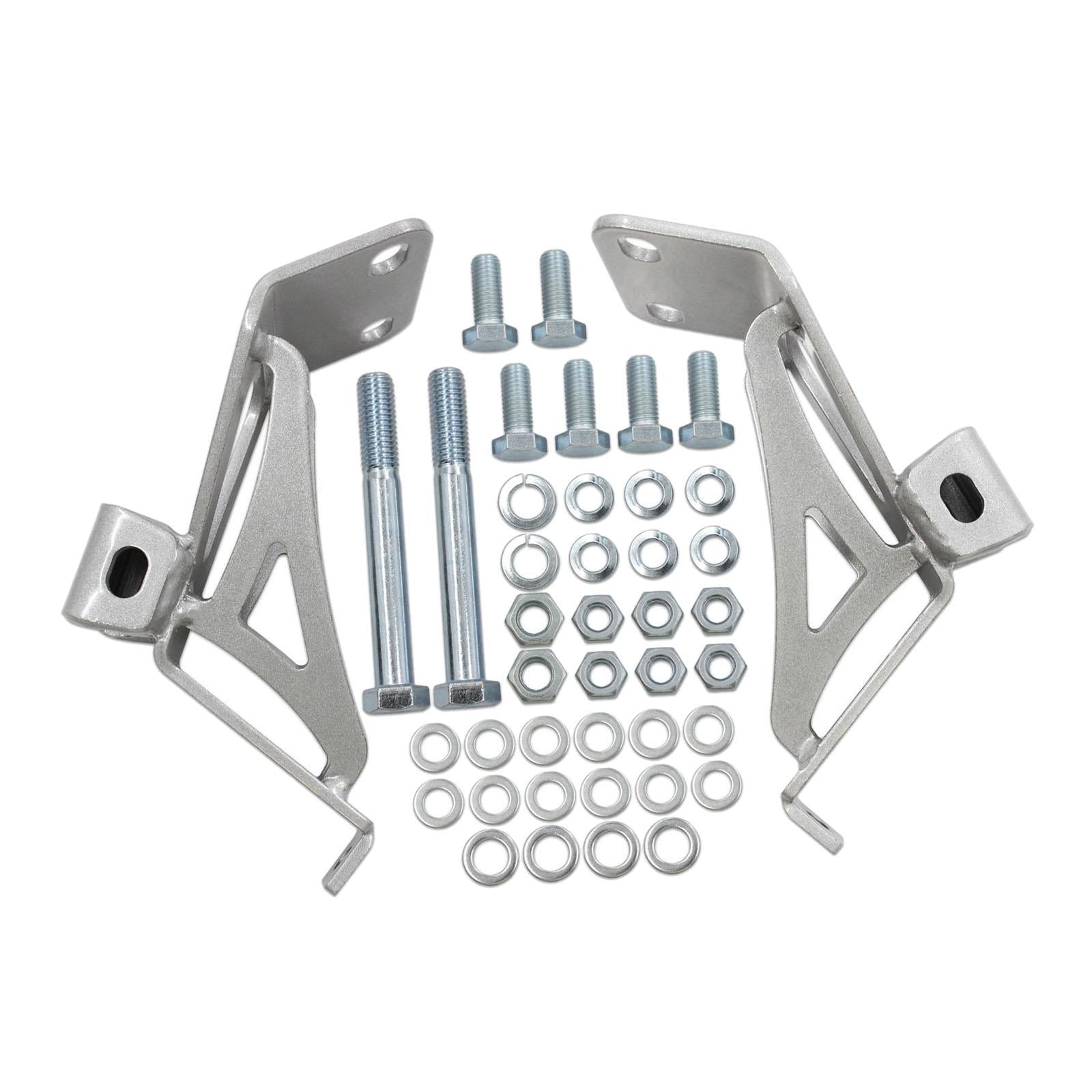 Engine Sheet Metal Mounts Brackets Kit Rust Resistant Truck Replacement Part