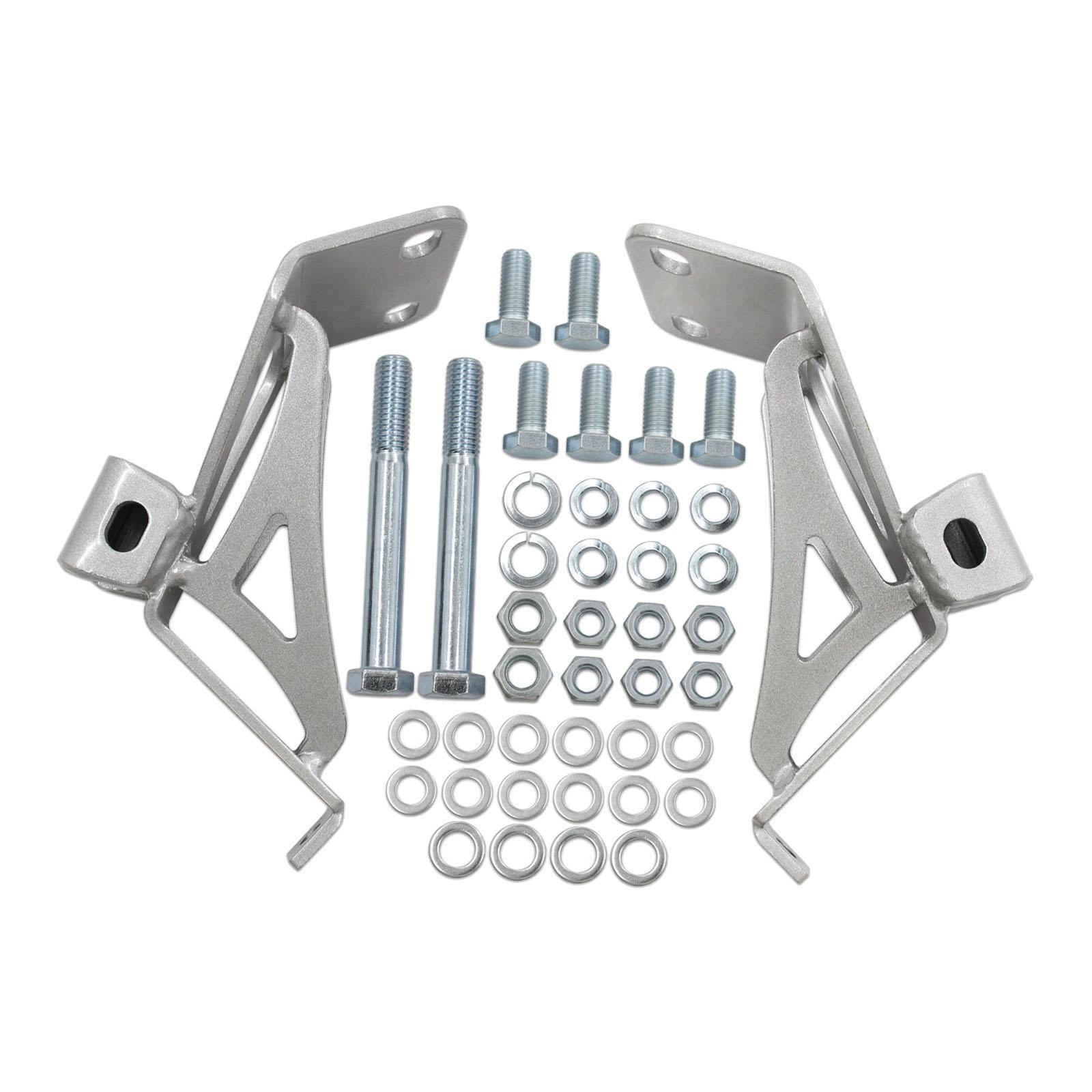 Engine Sheet Metal Mounts Brackets Kit Rust Resistant Truck Replacement Part