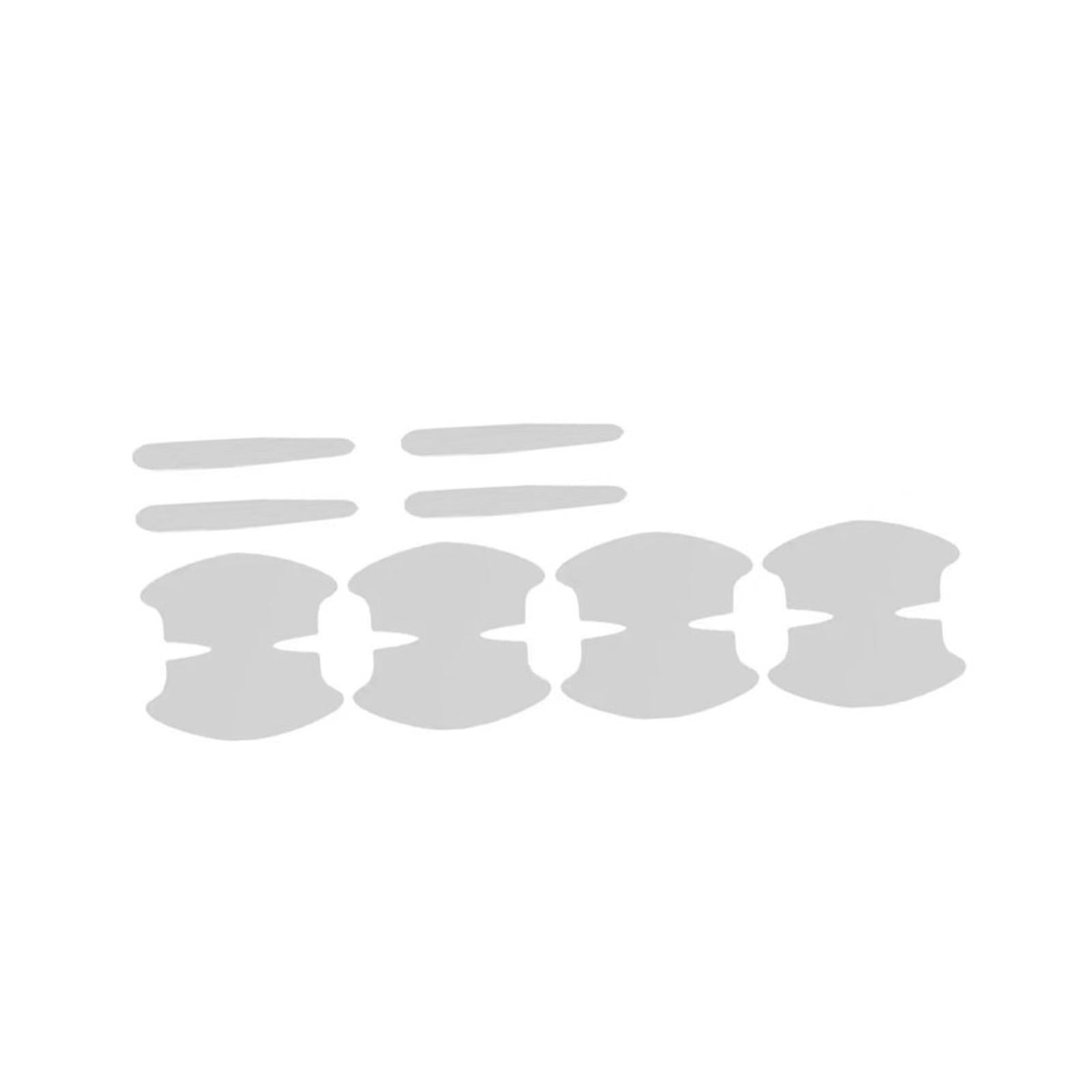 8Pcs Generic Car Door Handle Bowl Film Stickers Automotive Scratch Protector