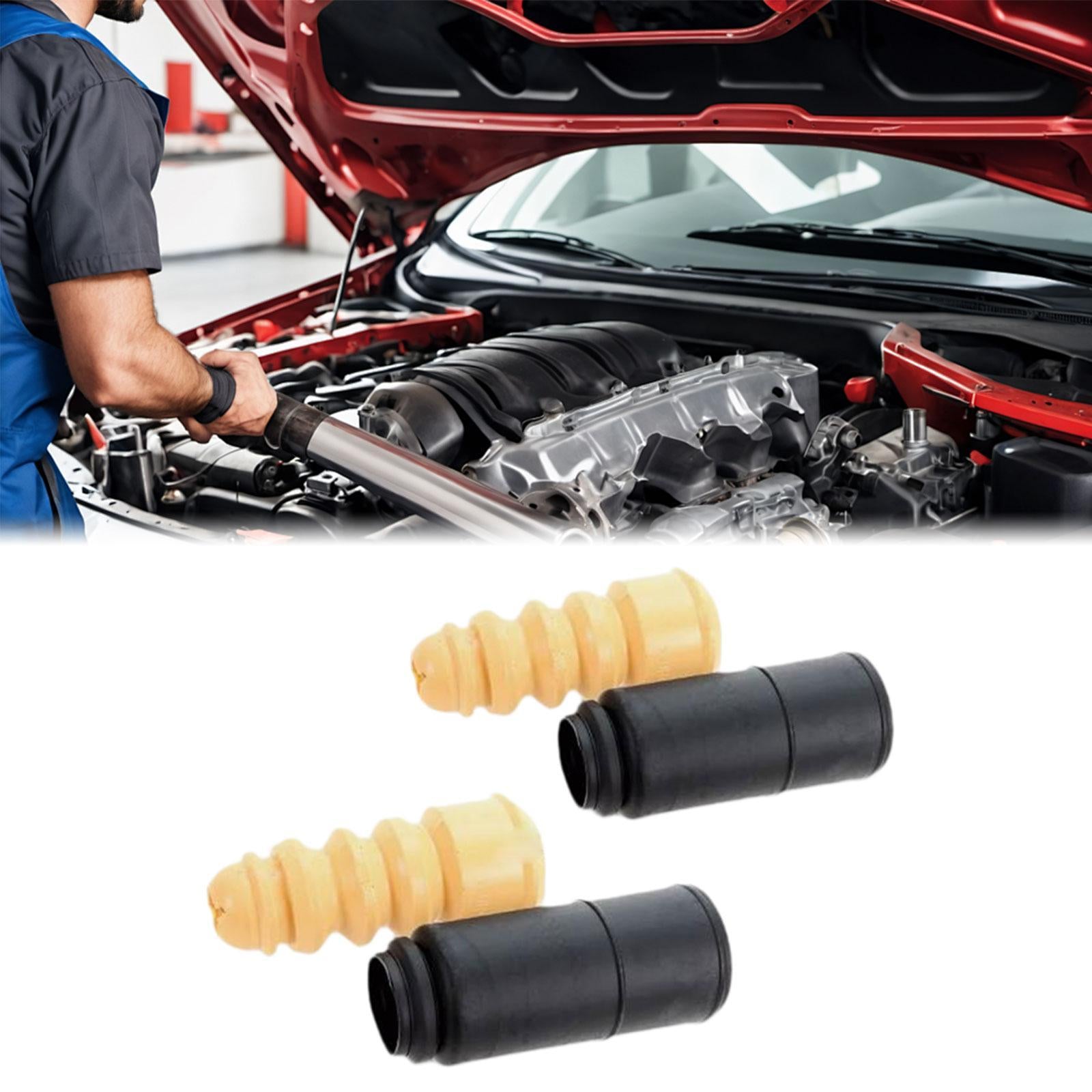 Rear Axle Shock Absorber Bump Dust Cover Kit for Volkswagen Passat