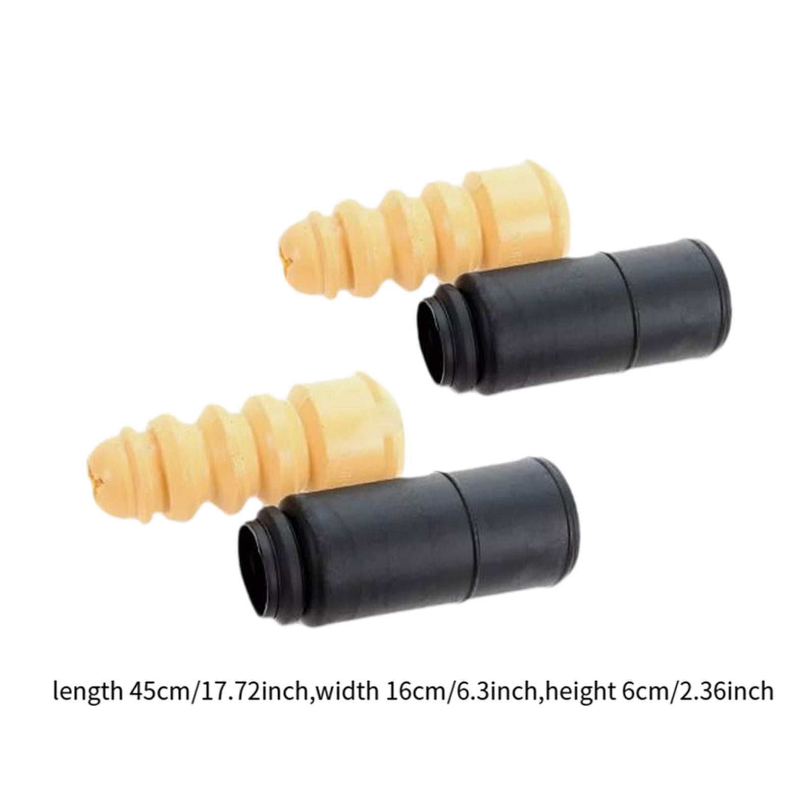 Rear Axle Shock Absorber Bump Dust Cover Kit for Volkswagen Passat