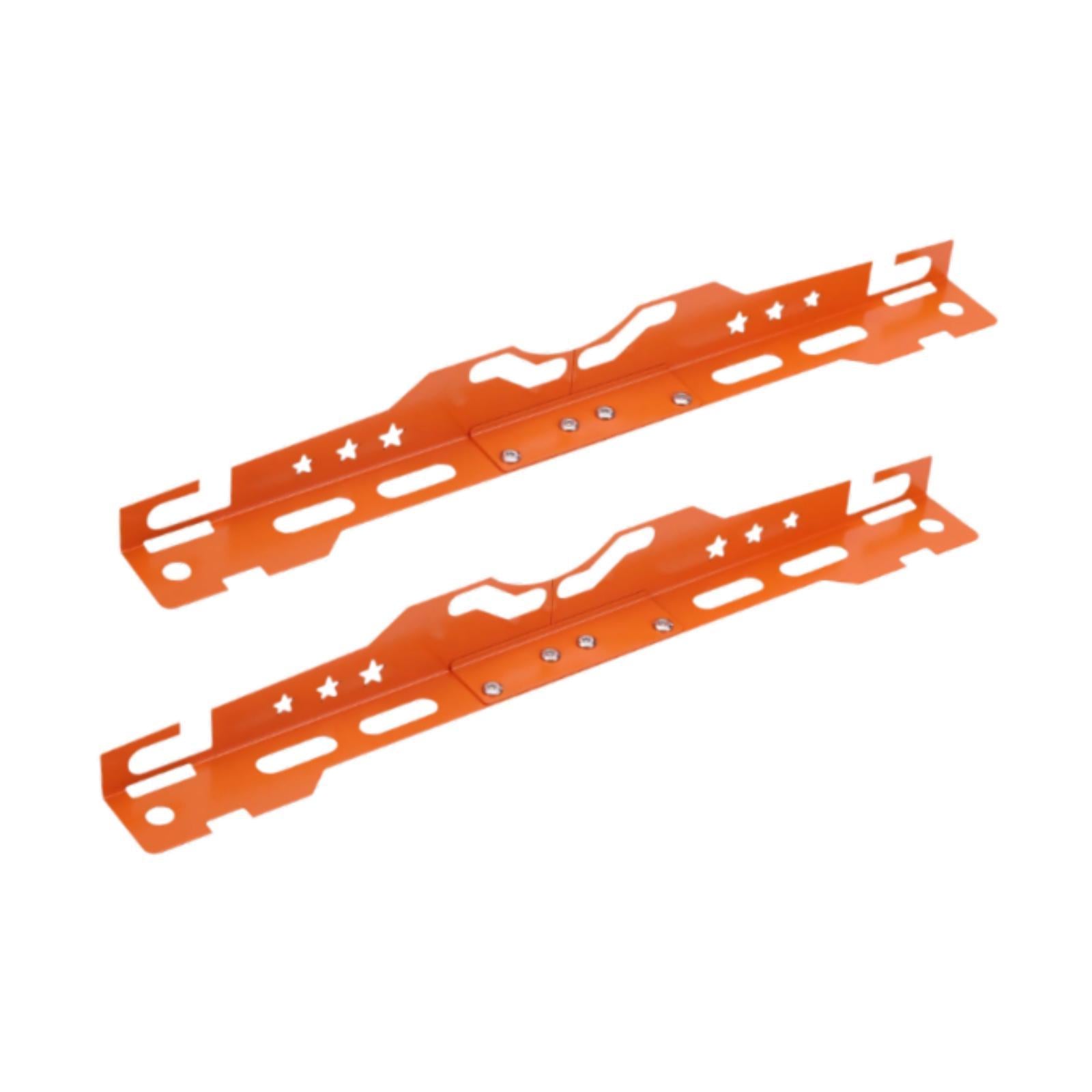 2x Heavy Duty Wheel Alignment Tools Aluminum Alloy for Truck Automotive Orange