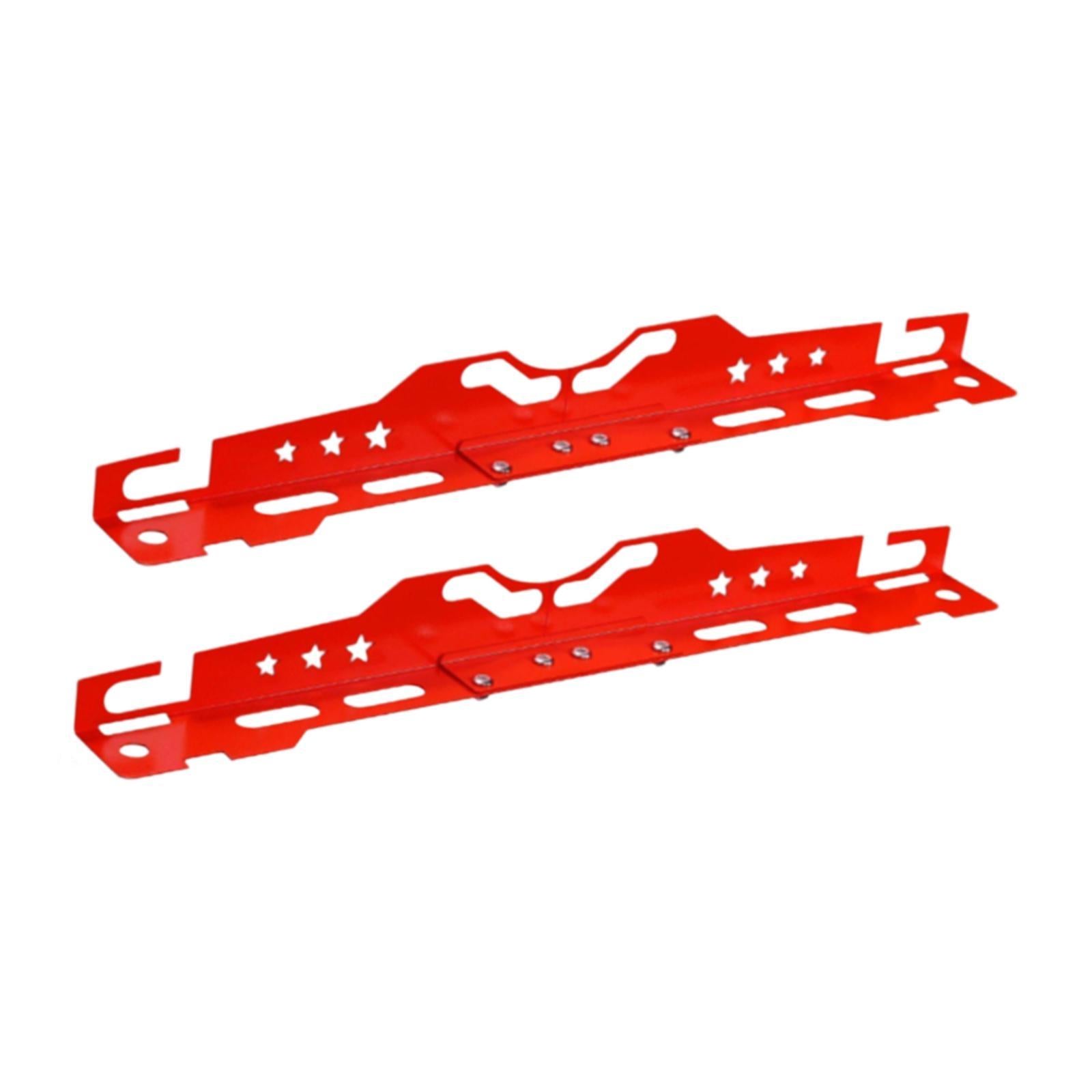 2x Heavy Duty Wheel Alignment Tools Aluminum Alloy for Truck Automotive Red