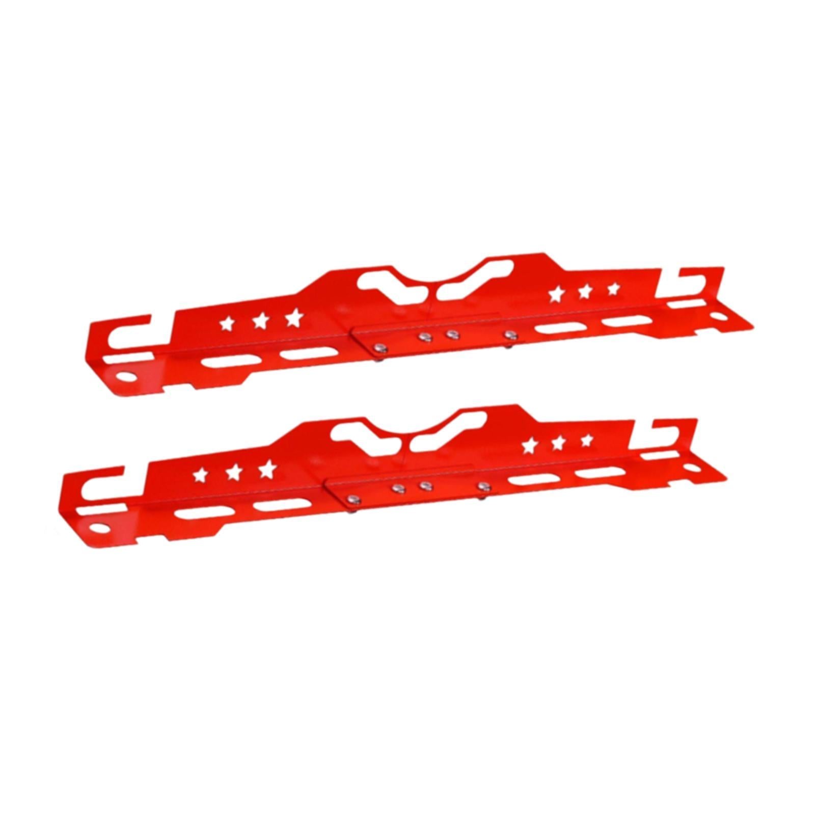 2x Heavy Duty Wheel Alignment Tools Aluminum Alloy for Truck Automotive Red
