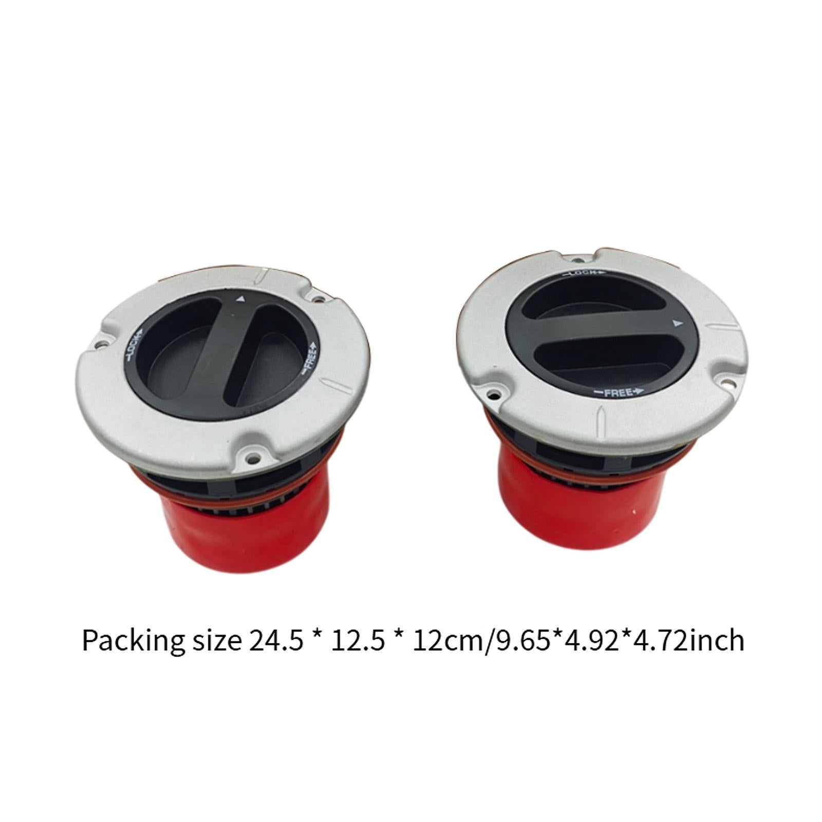 2 Pieces Front Manual Locking Hub BC3Z3B396B Replacement for Ford F-450