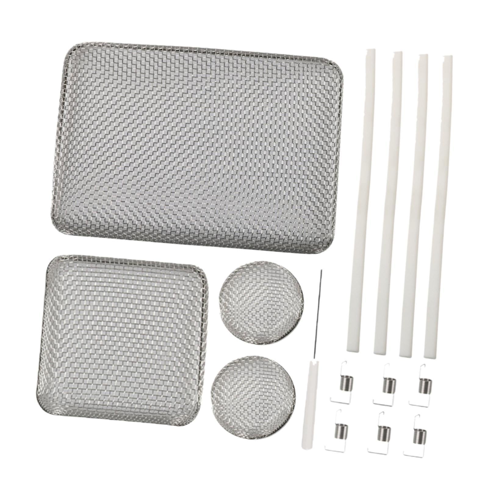 4x Flying Flying Screens Summer Protects from Flying RV Furnace Vent Covers