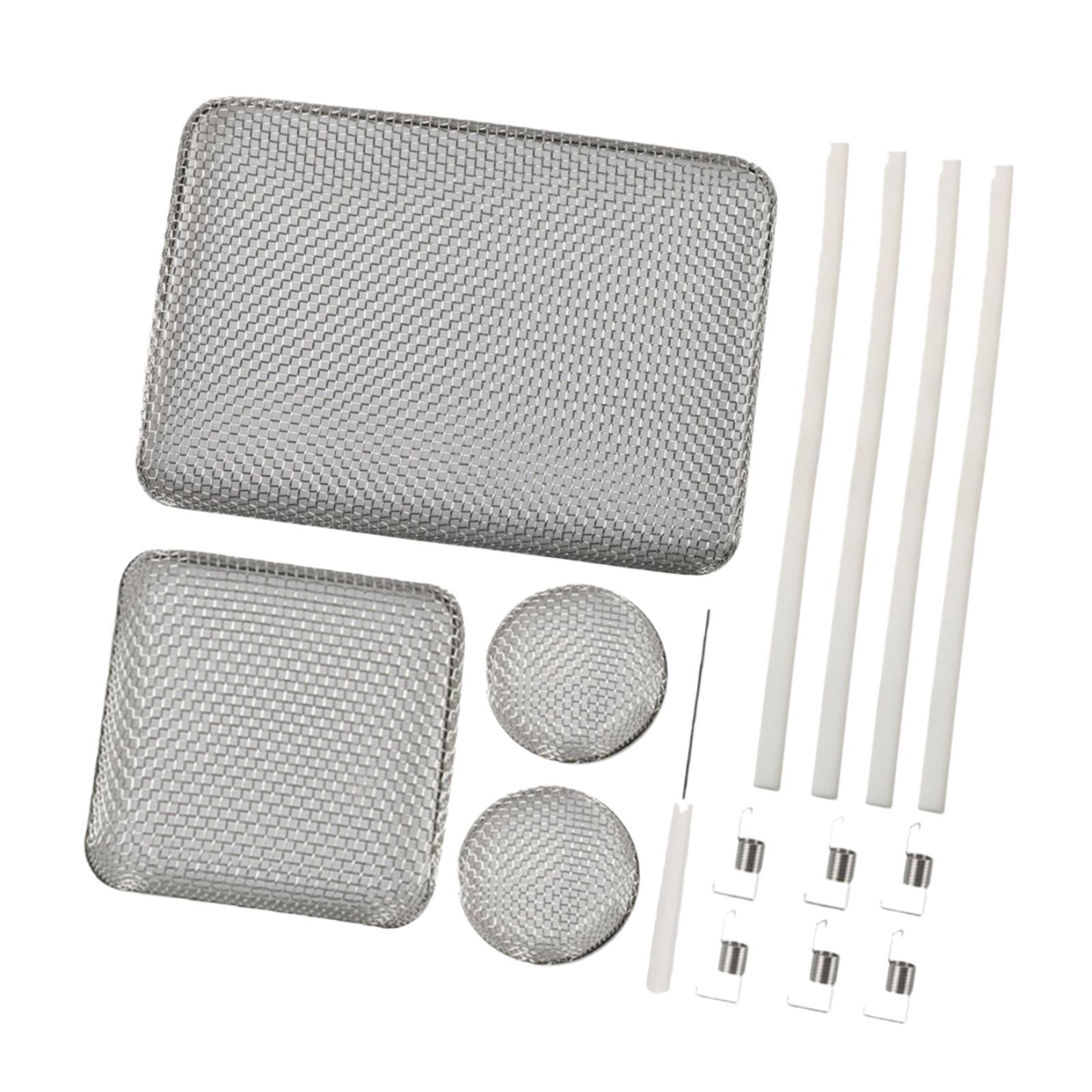 4x Flying Flying Screens Summer Protects from Flying RV Furnace Vent Covers